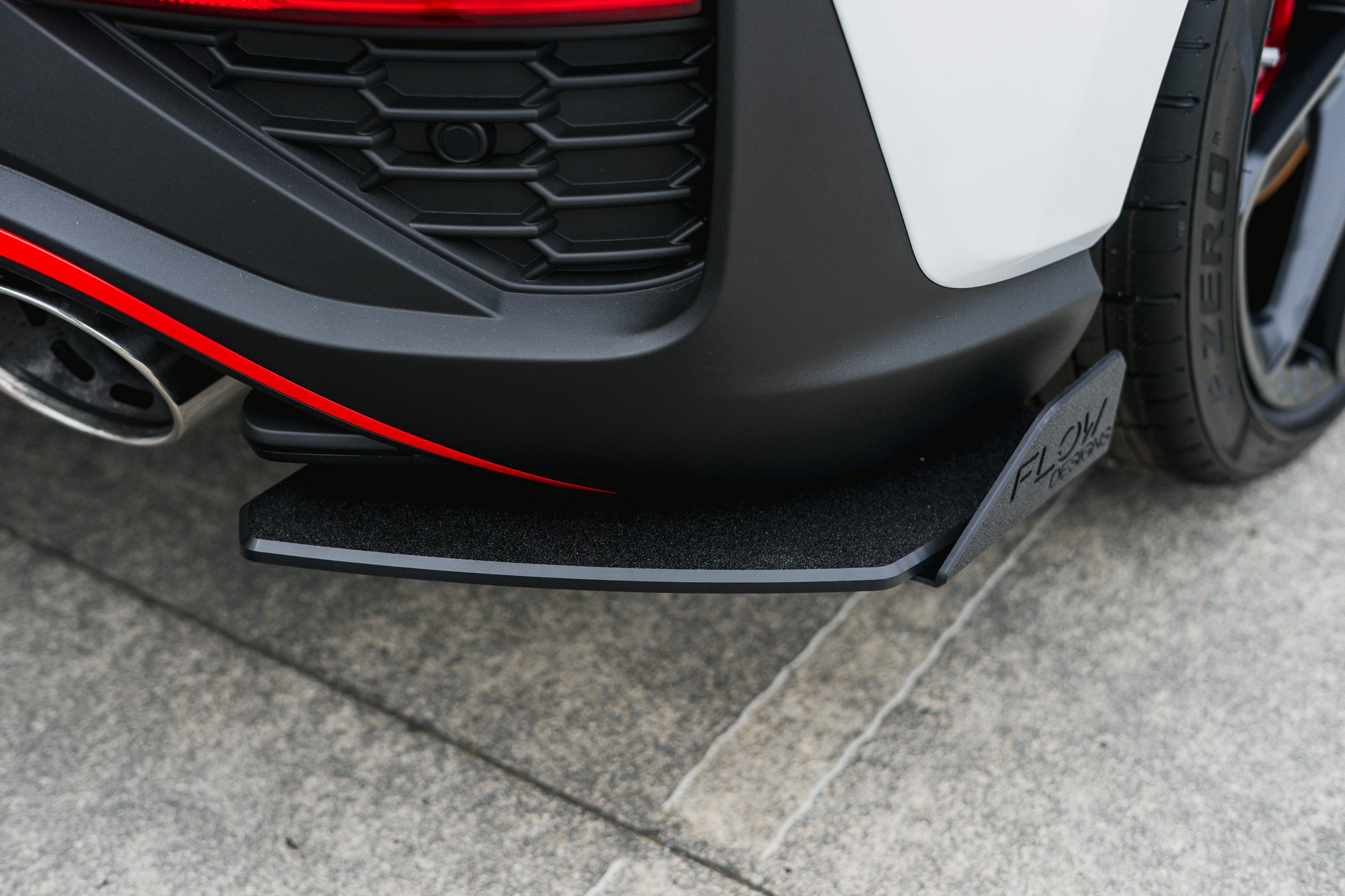 Flow Designs i30N Hatch PDE V6 FL2 2025+ Rear Spat Winglets (Pair) - iilumolab