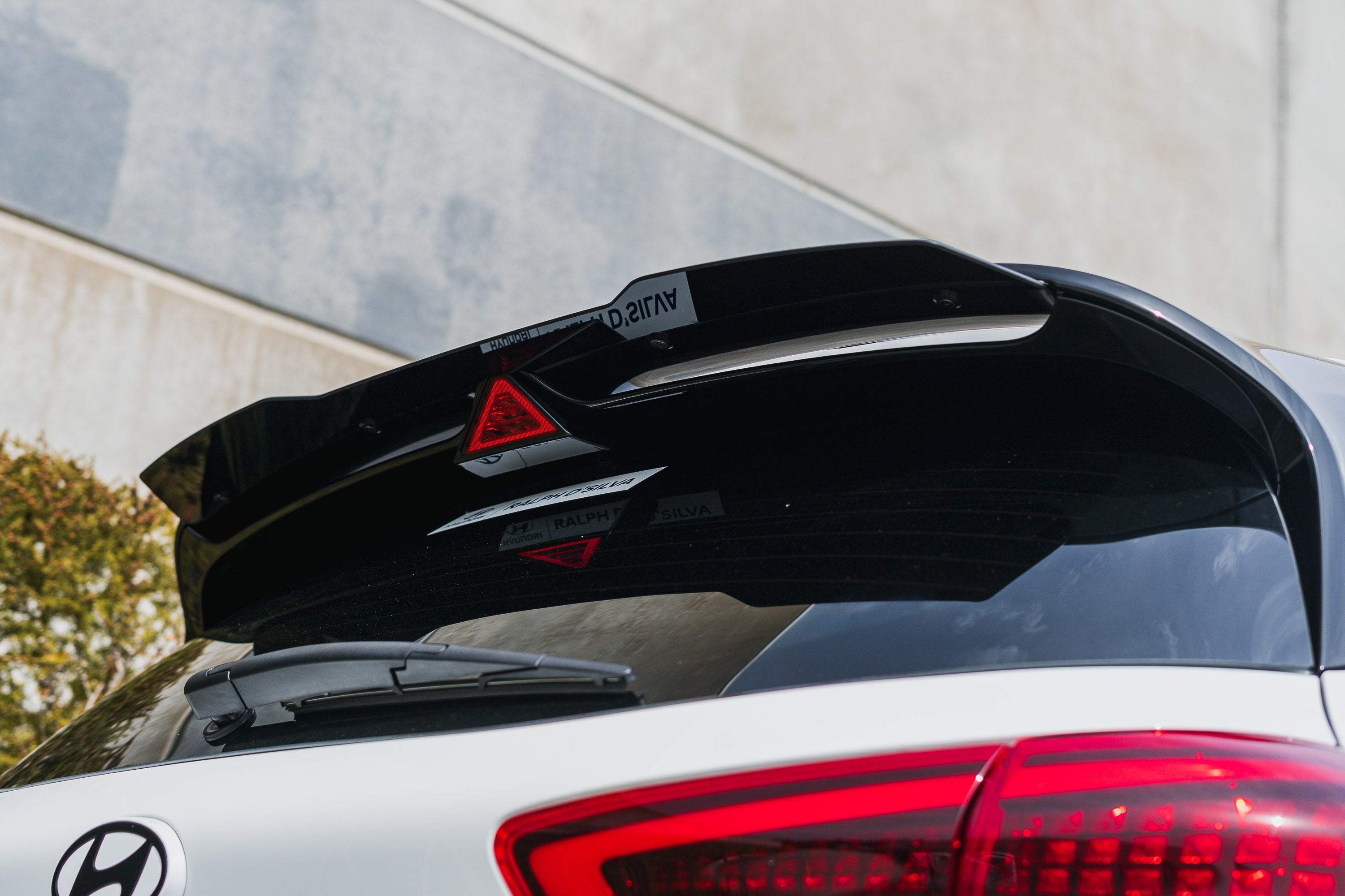 Flow Designs i30N Hatch PDE V6 FL2 2025+ Rear Spoiler Extension - iilumolab