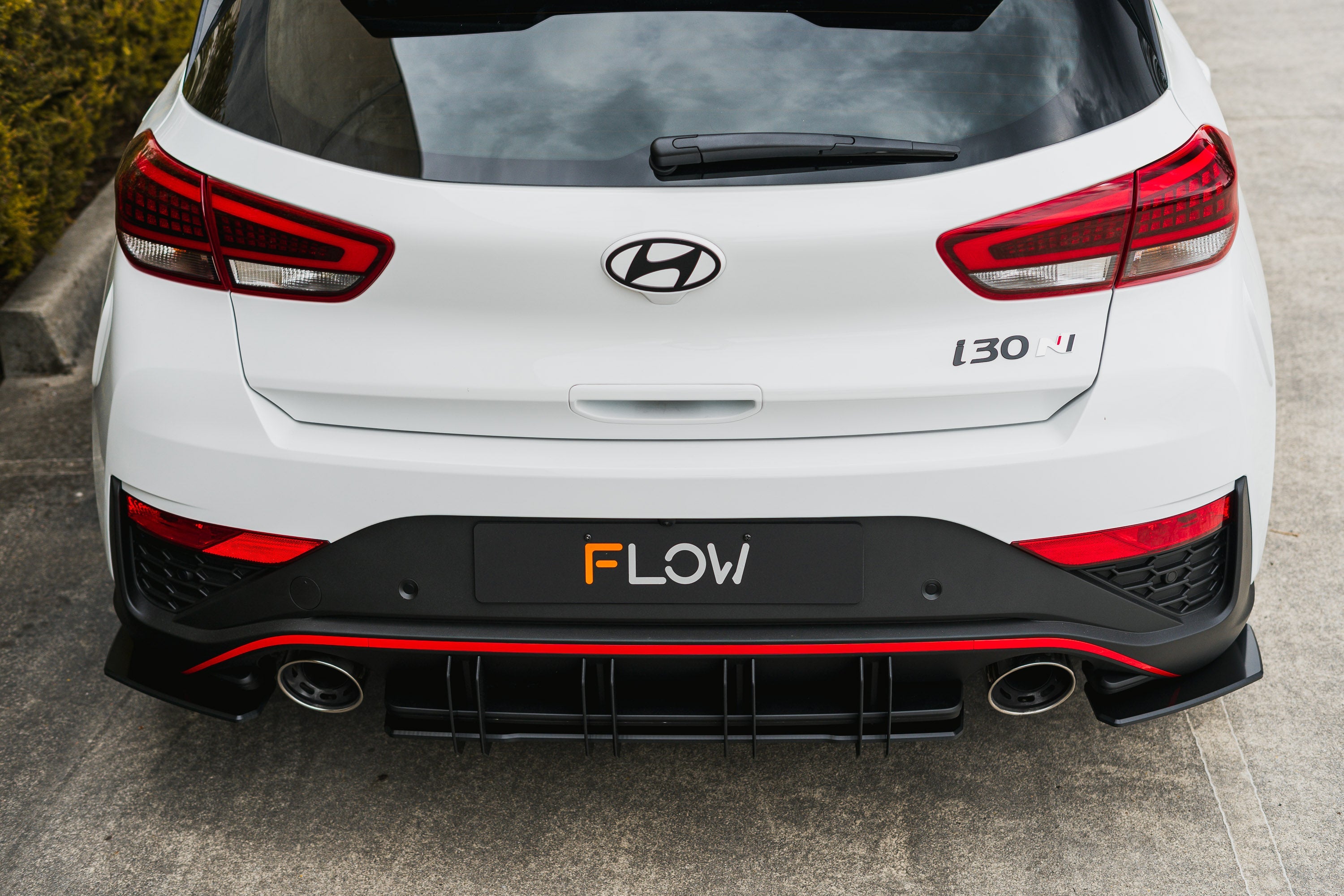 Flow Designs i30N Hatch PDE V6 FL2 2025+ Rear Spats (Pair) - iilumolab