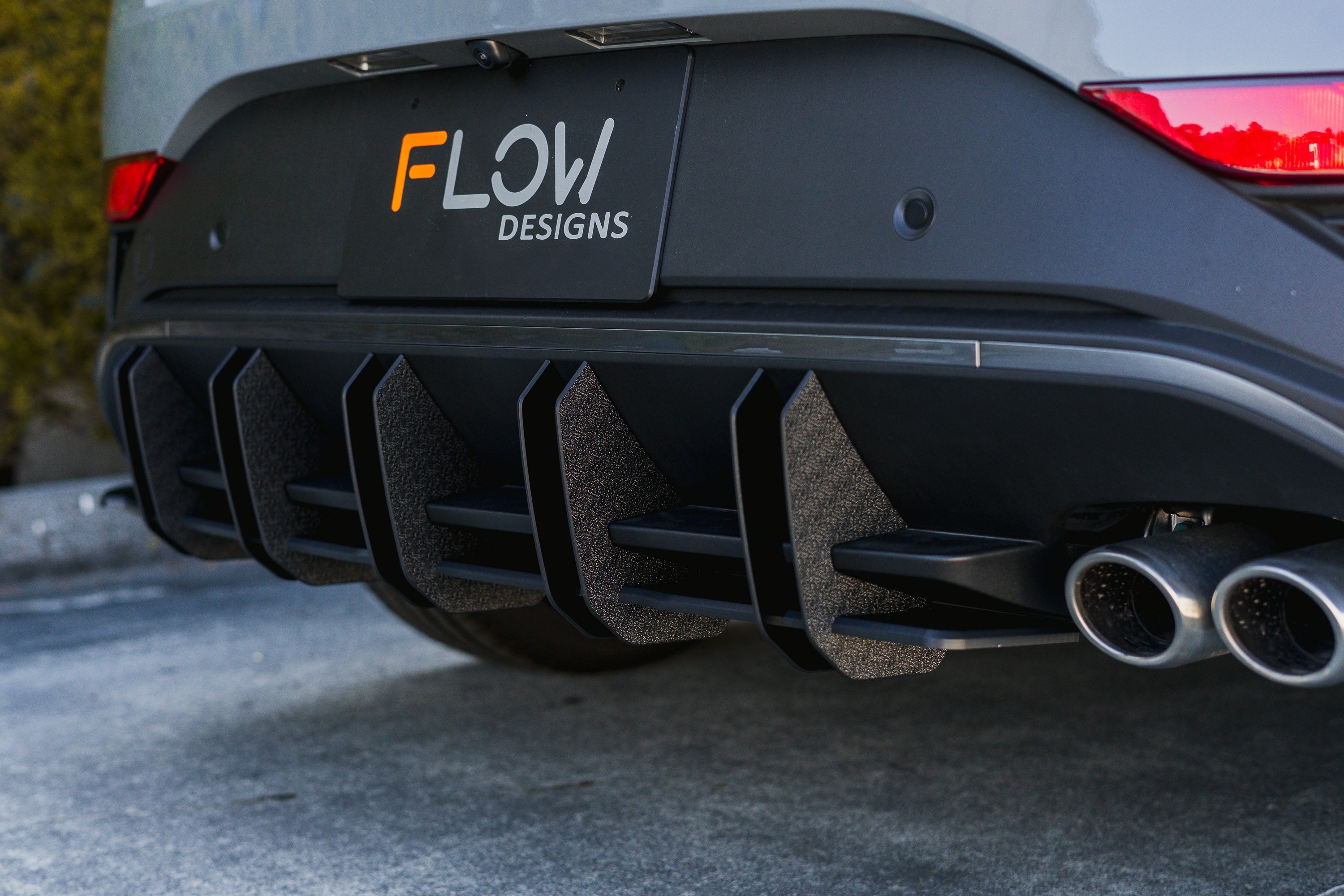 Flow Designs i30N-Line Hatch PDe.V6 FLÂ 2024+ Flow-Lock Rear Diffuser - iilumolab