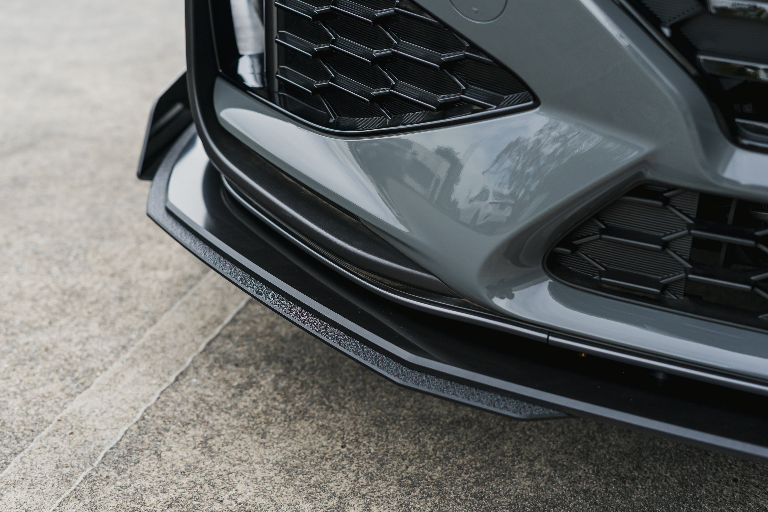 Flow Designs i30N-Line Hatch PDe.V6 FLÂ 2024+ Front Lip Splitter Extensions (Pair) - iilumolab