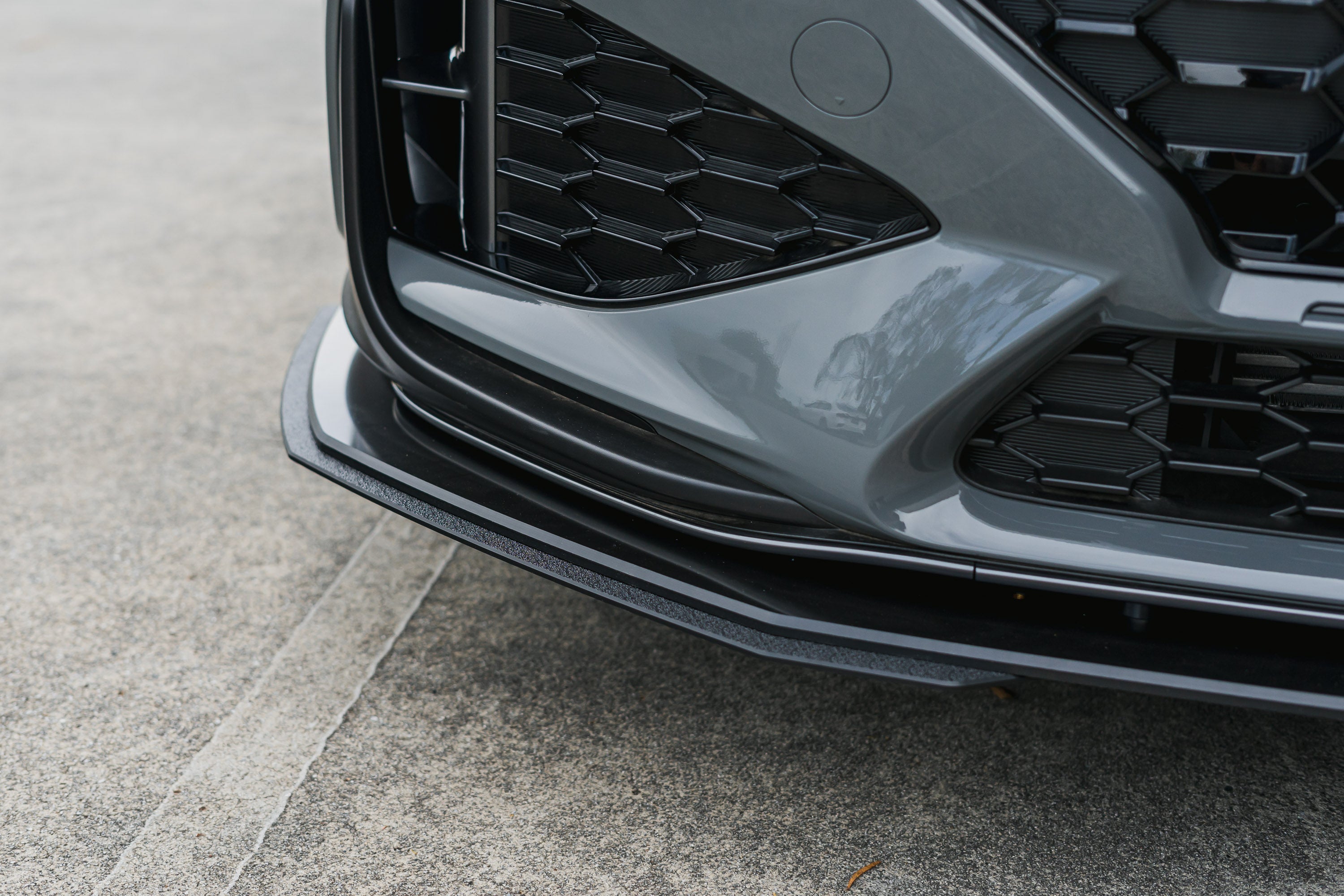Flow Designs i30N-Line Hatch PDe.V6 FLÂ 2024+ Front Lip Splitter Extensions (Pair) - iilumolab