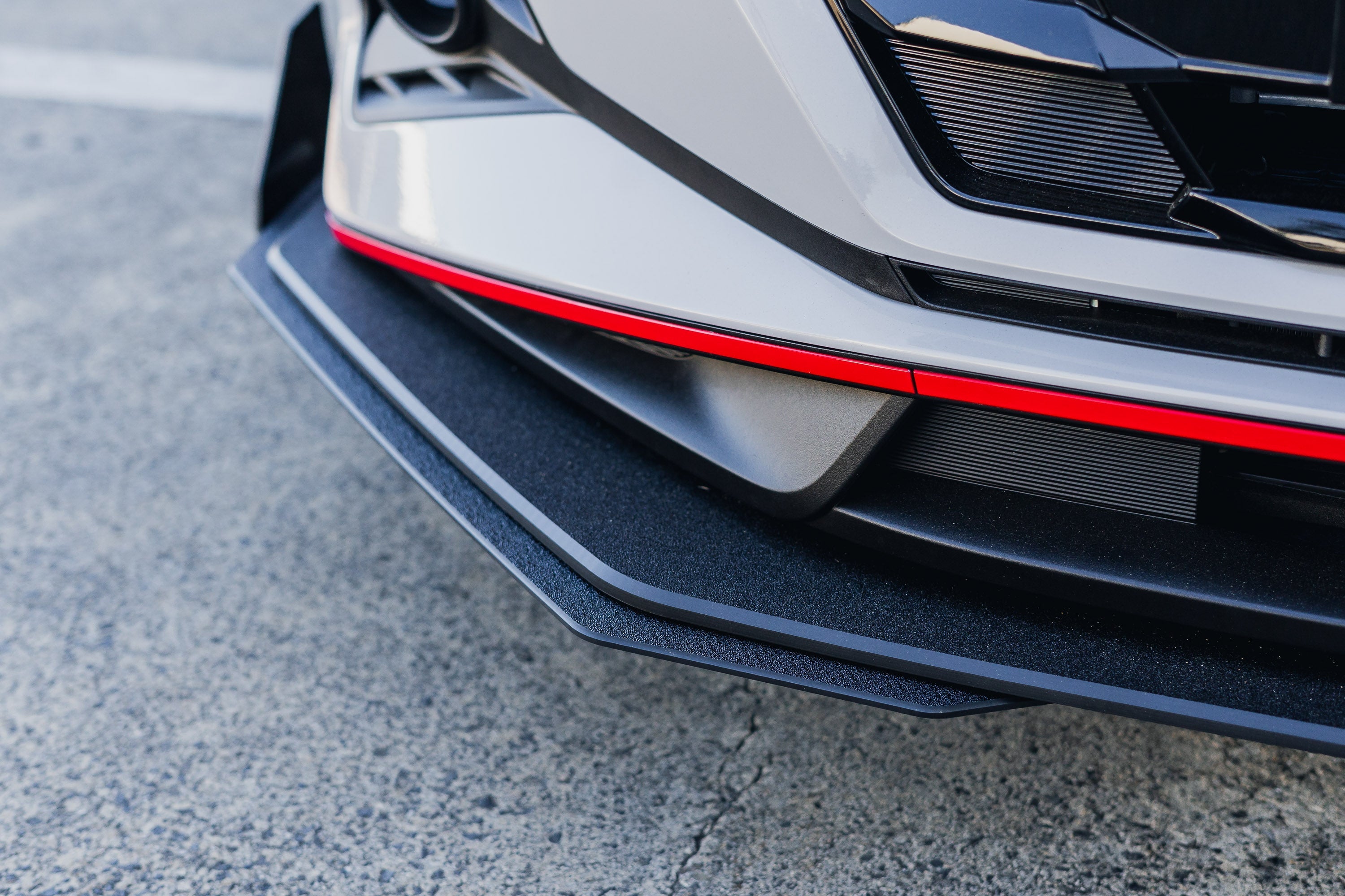 Flow Designs i20 N BC3 Facelift - Front Lip Splitter & Mounting Brackets - iilumolab