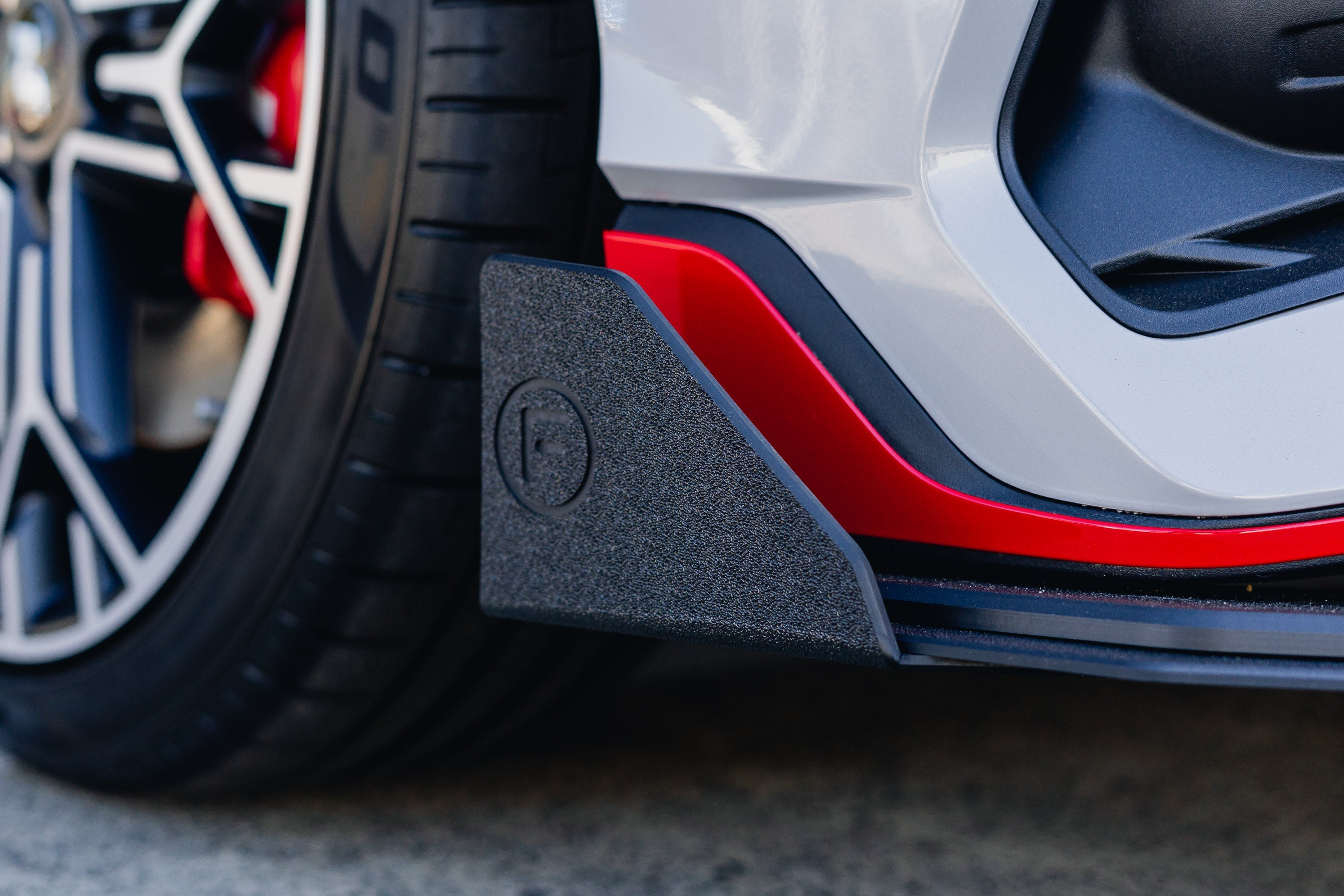 Flow Designs i20 N BC3 Facelift - Front Lip Splitter Winglets (Pair) - iilumolab