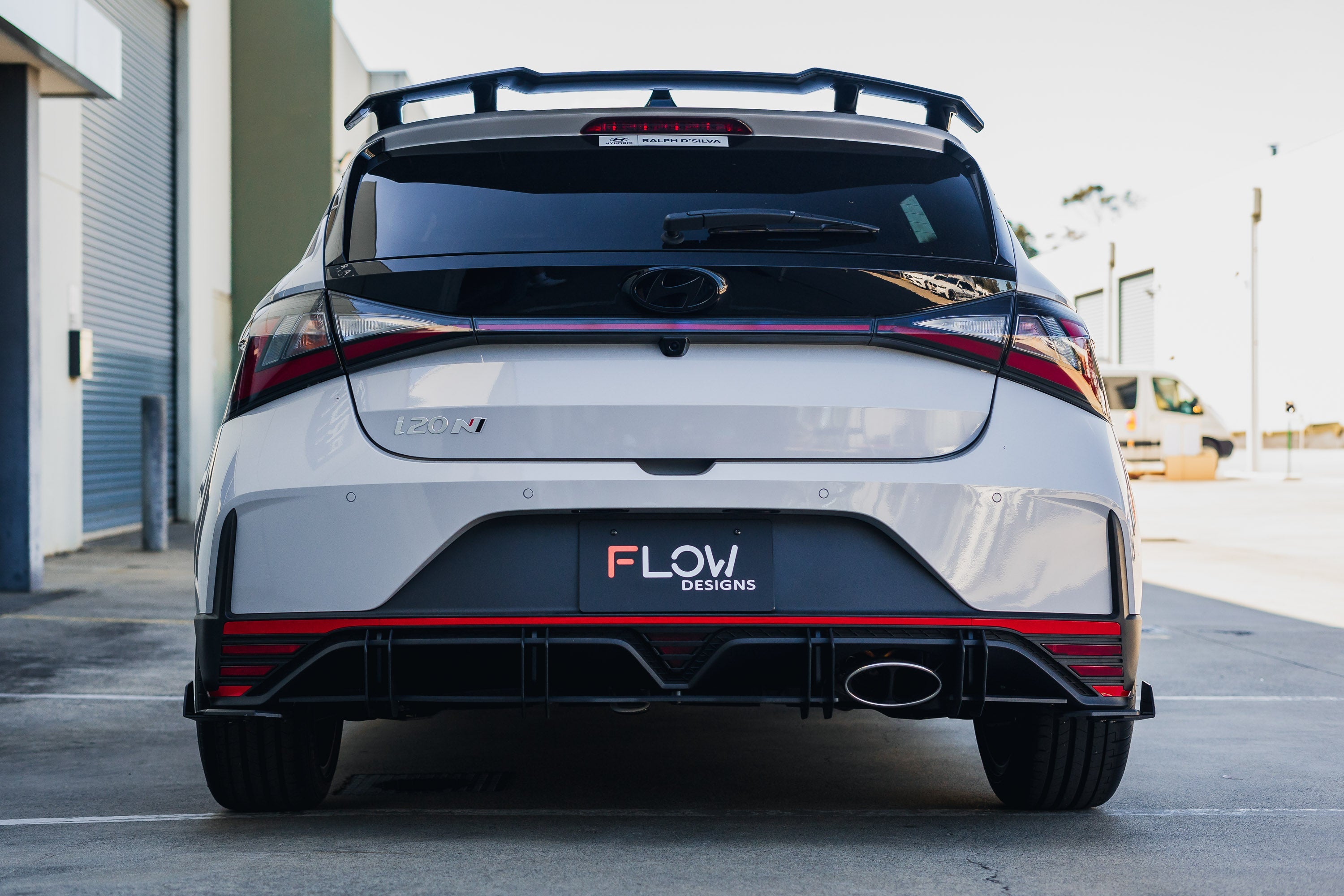 Flow Designs i20 N BC3 Facelift - Rear Spat Winglets (Pair) - iilumolab