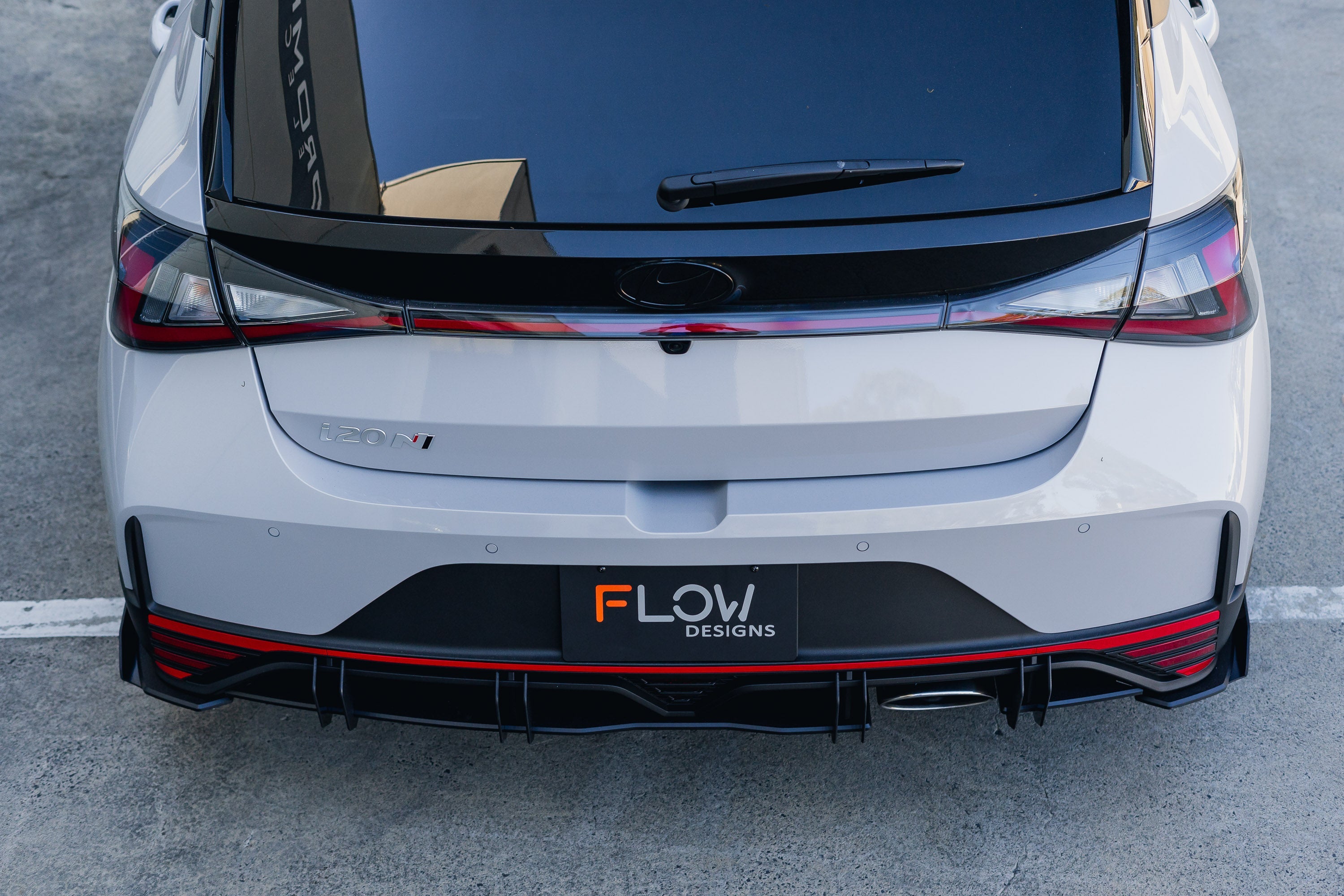 Flow Designs i20 N BC3 Facelift - Flow-Lock Rear Diffuser