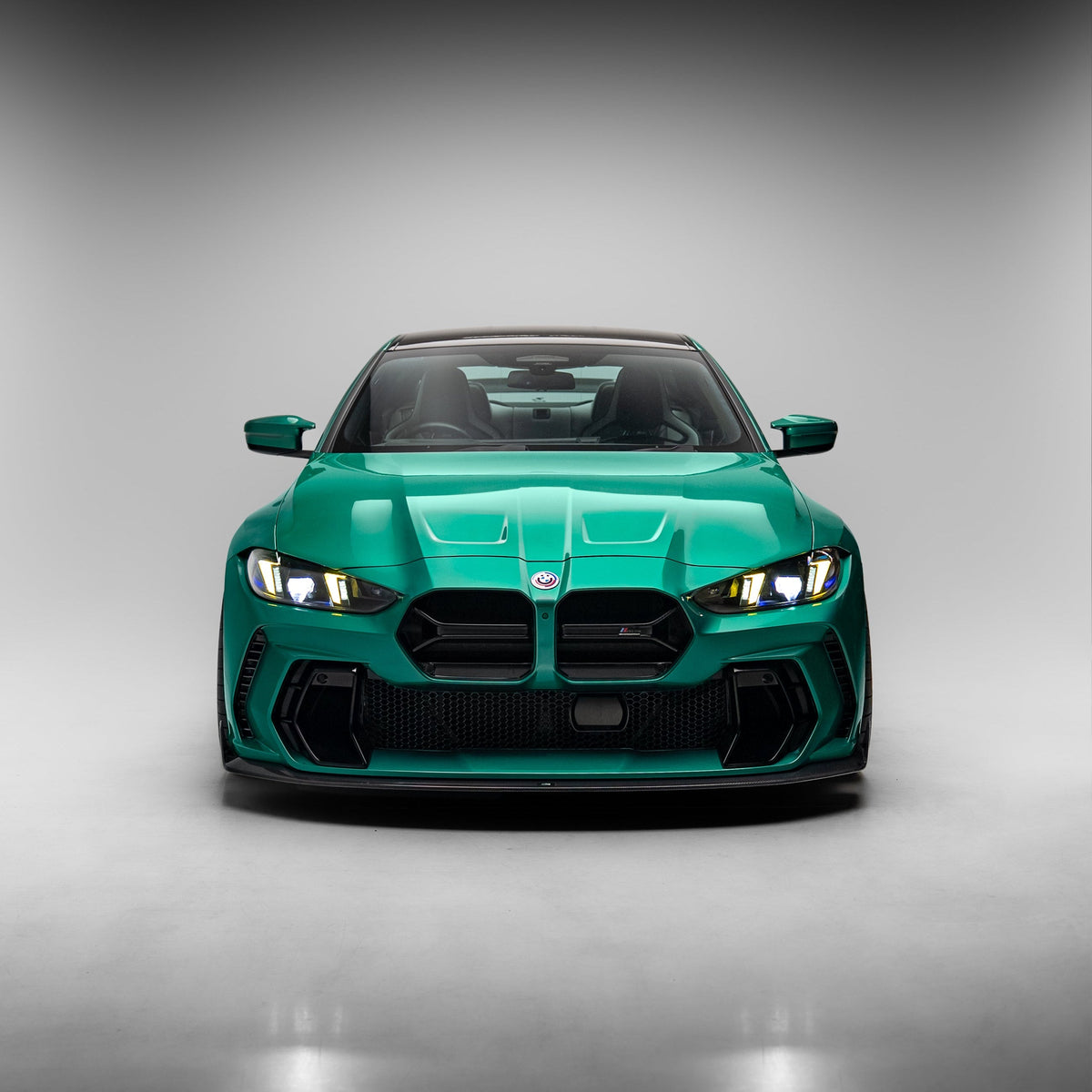 BMW G80 G81 M3 / G82 G83 M4 Dry Carbon Fiber Front Lip for Adro Front Bumper V2 2020+