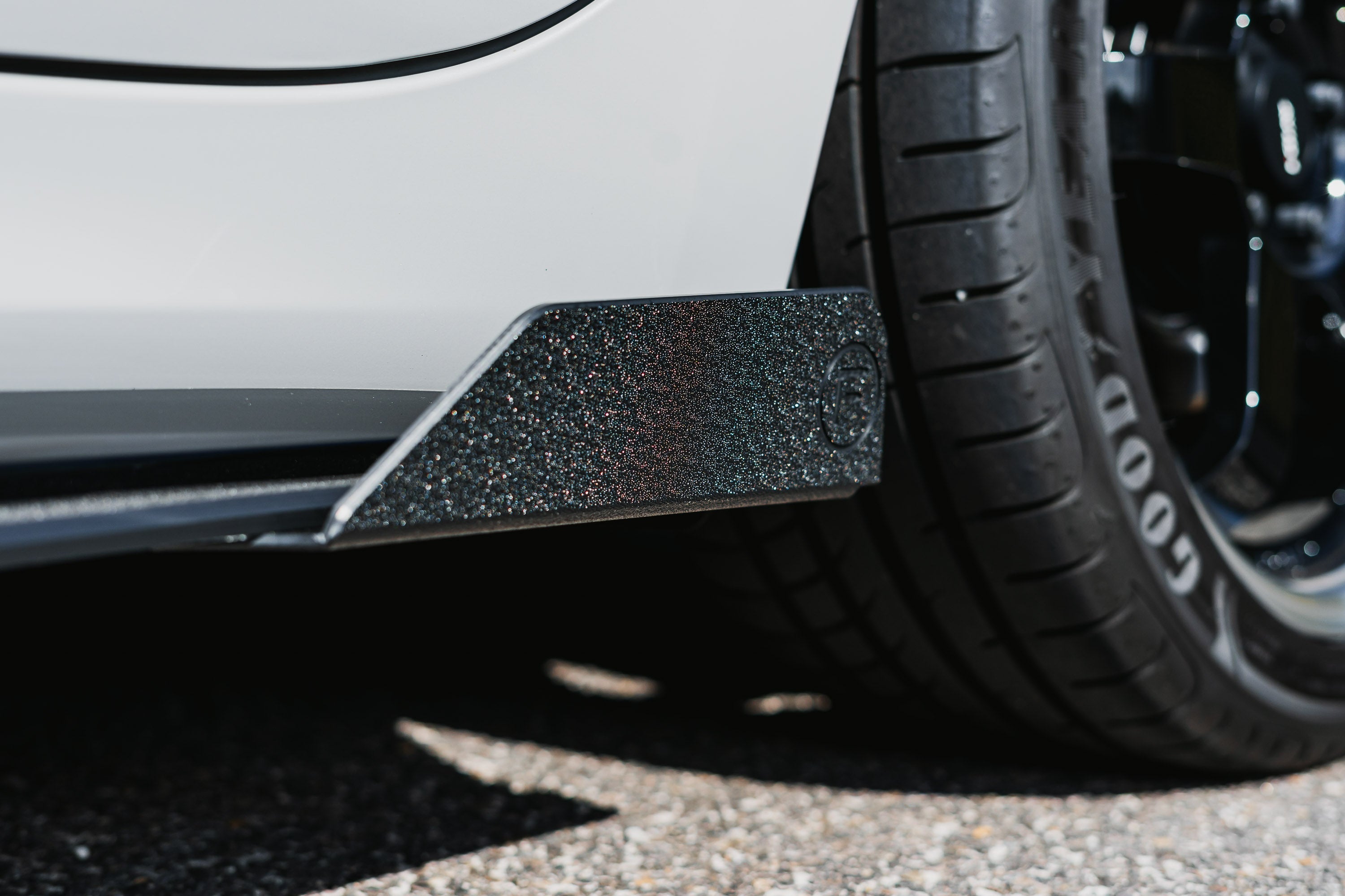 Flow Designs Hyundai CN7 V2 i30 N-Line Sedan FL 2025 Side Skirt Splitter Winglets (Pair) - iilumolab