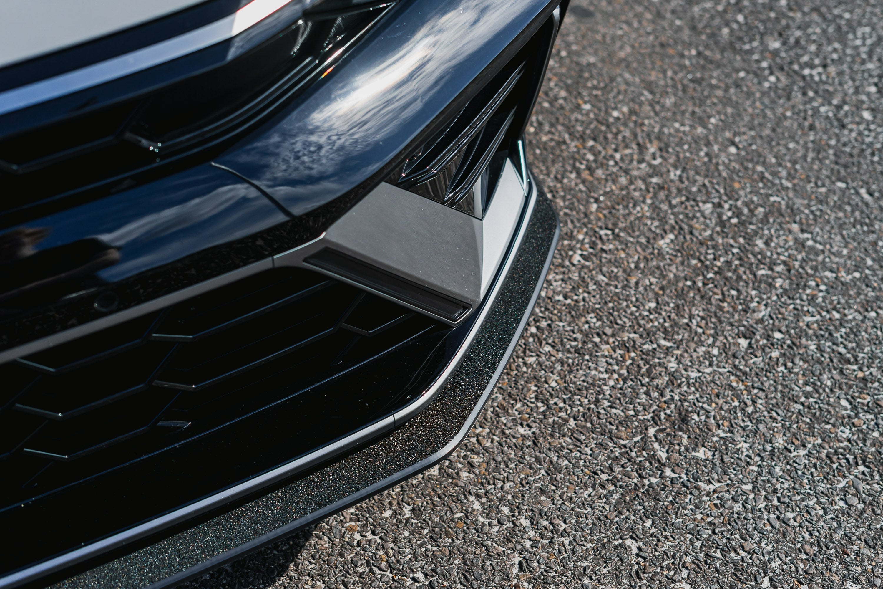 Flow Designs Hyundai CN7 V2 i30 N-Line Sedan FL 2025 Front Lip Splitter & Mounting Brackets (Pair) - iilumolab
