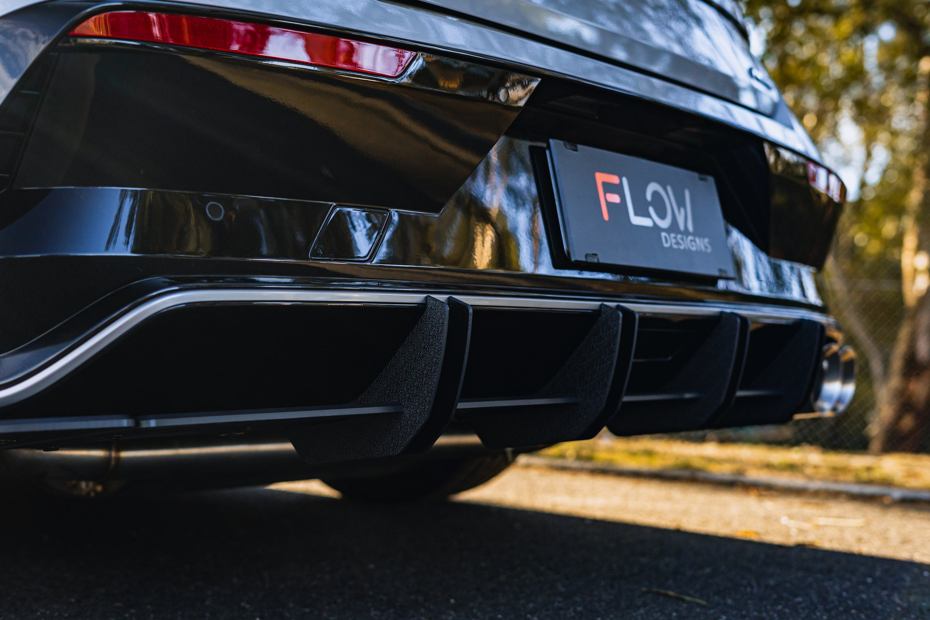 Flow Designs Hyundai CN7 V2 i30 N-Line Sedan FL 2025 Flow-Lock Rear Diffuser - iilumolab