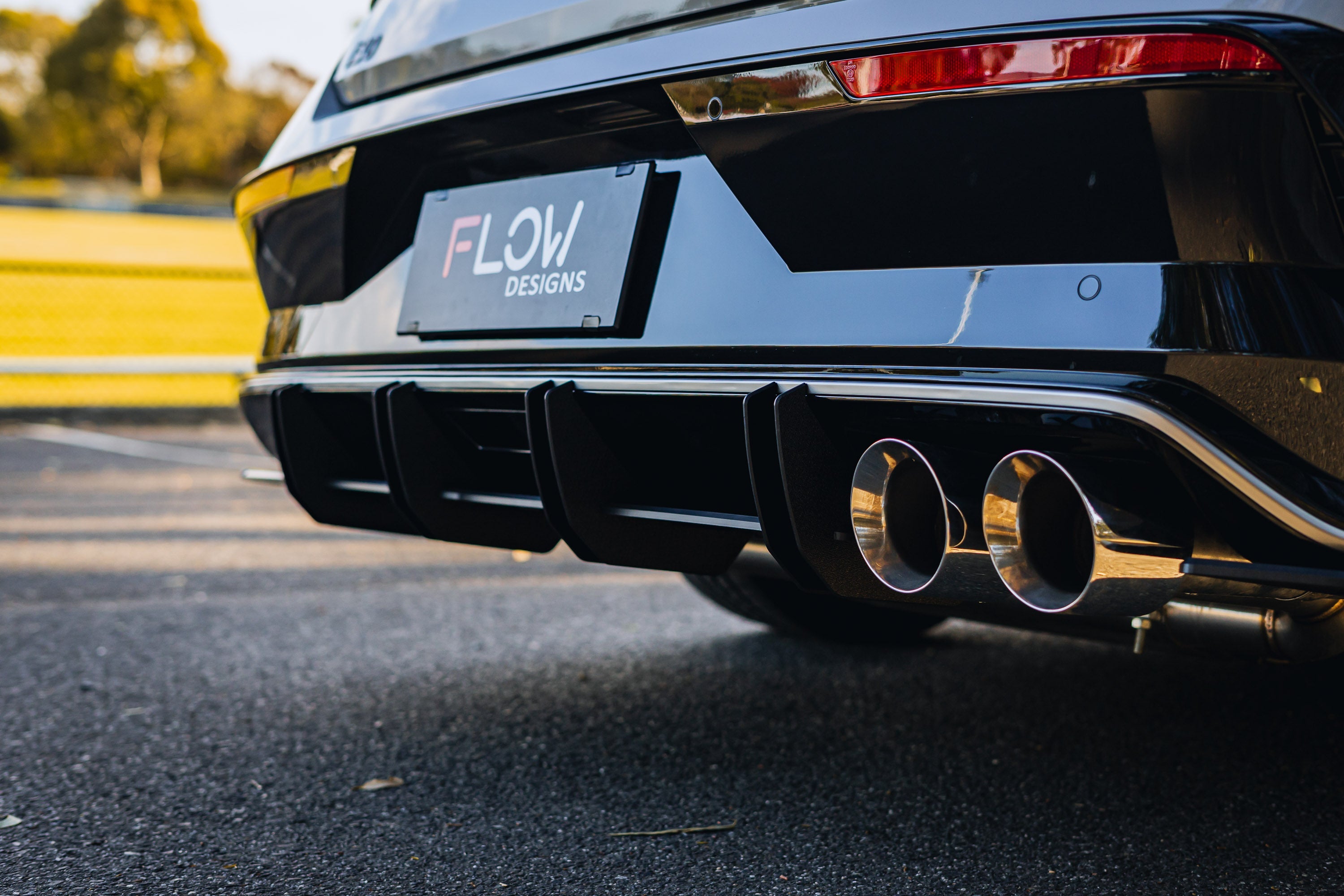 Flow Designs Hyundai CN7 V2 i30 N-Line Sedan FL 2025 Flow-Lock Rear Diffuser - iilumolab