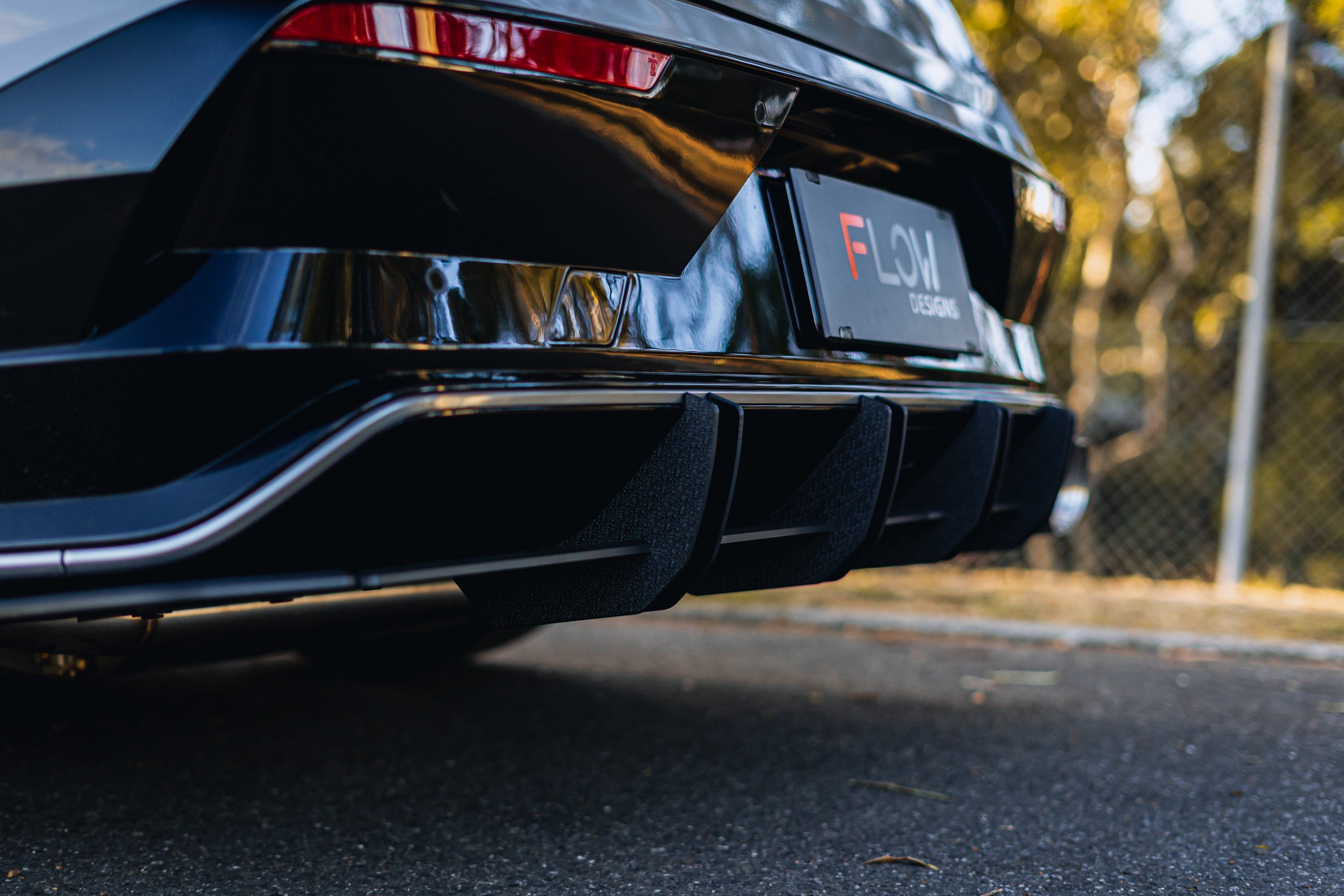 Flow Designs Hyundai CN7 V2 i30 N-Line Sedan FL 2025 Rear Spats (Pair) - iilumolab