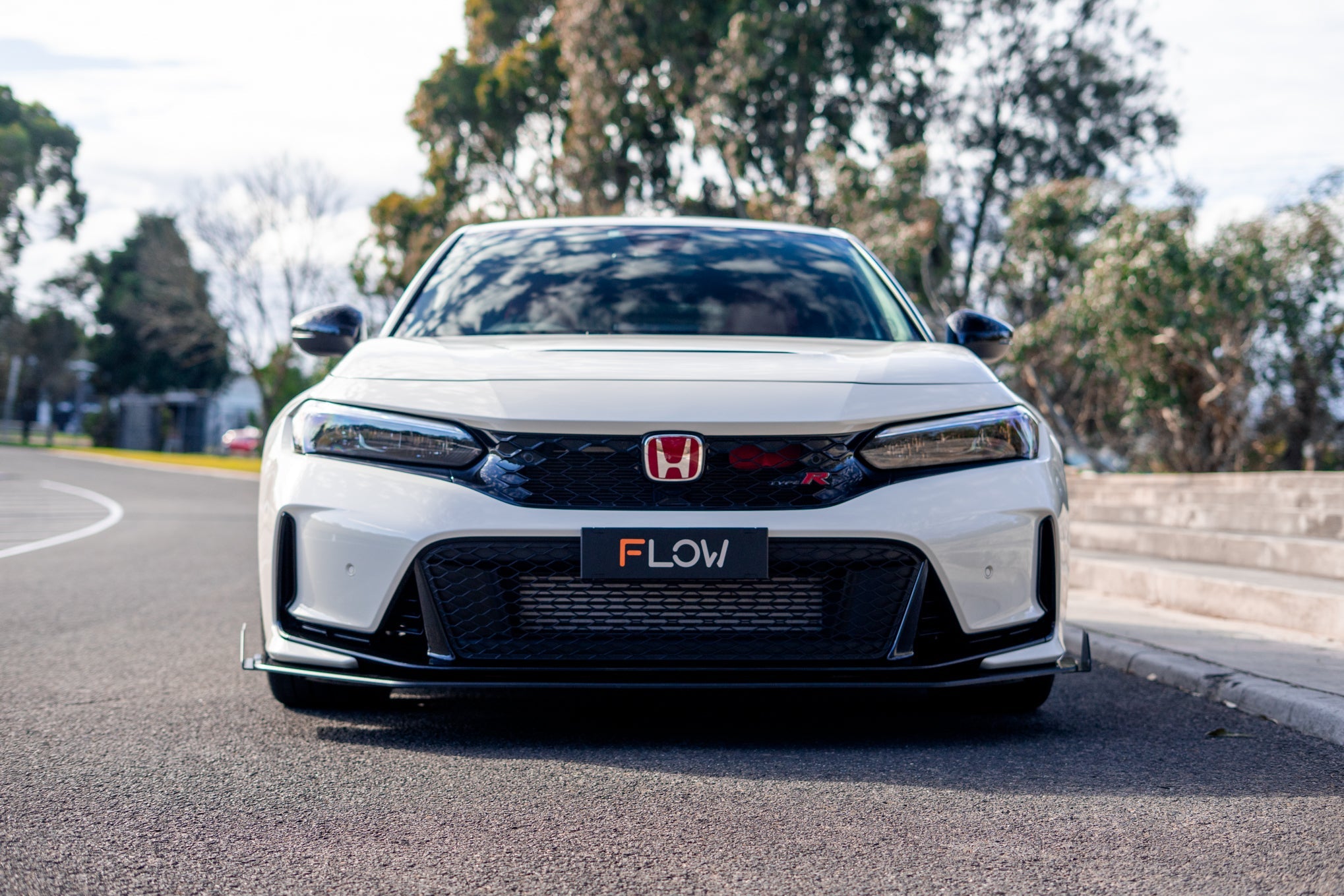 Flow Designs FL5 Civic Type R Front Lip Splitter - iilumolab