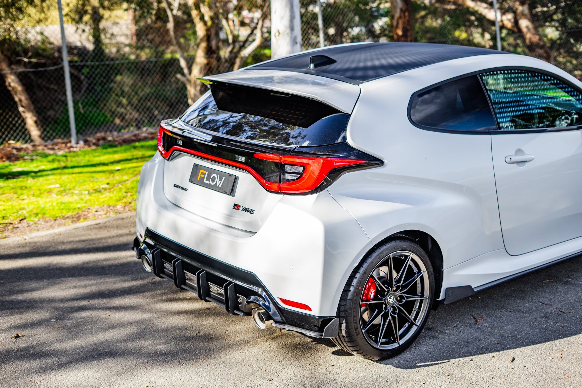 Flow Designs Toyota Yaris GR Gen2 2025 Rear Spat Winglets (Pair) - iilumolab