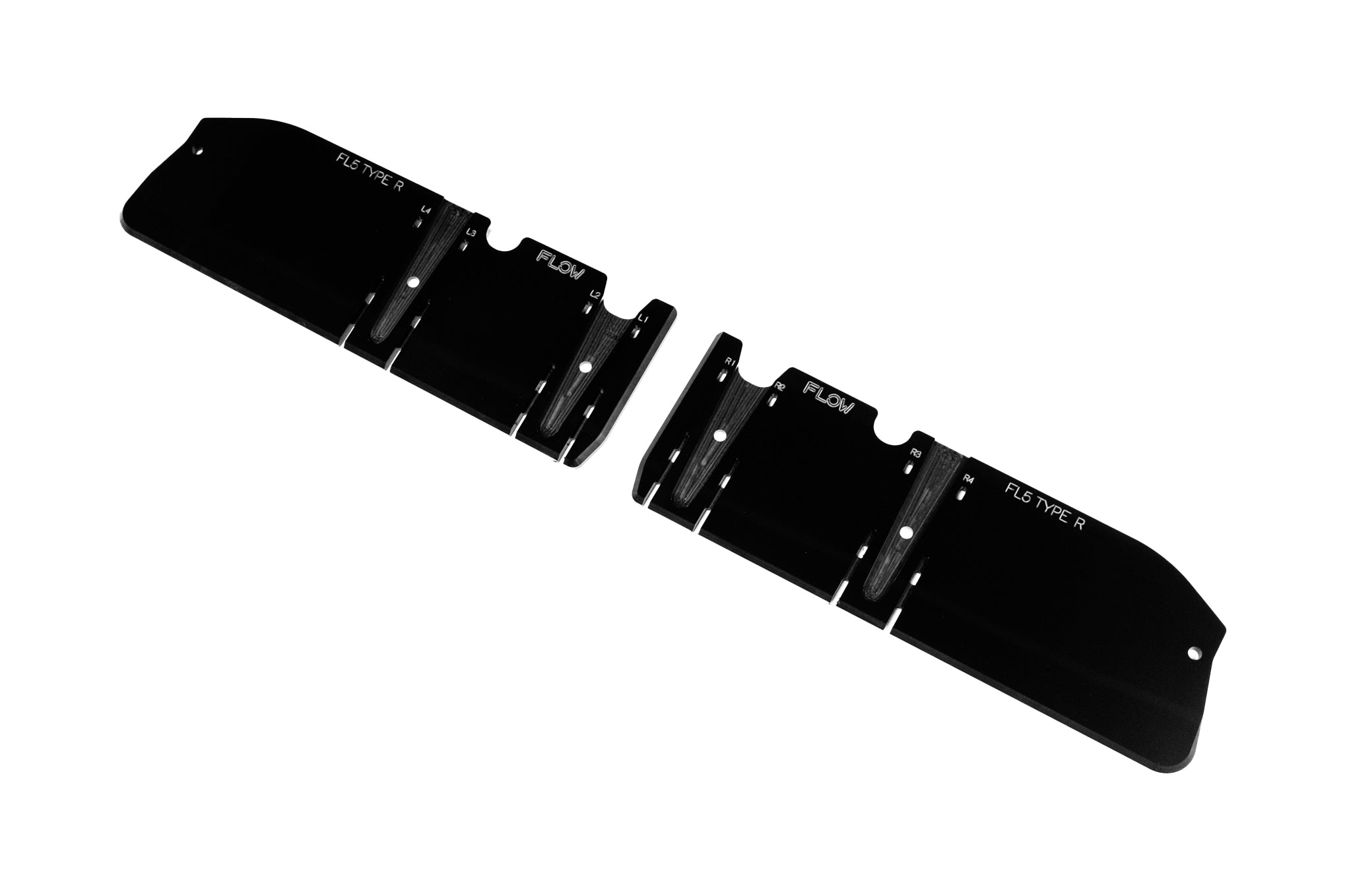 Flow Designs FL5 Civic Type R Flow-Lock Rear Diffuser