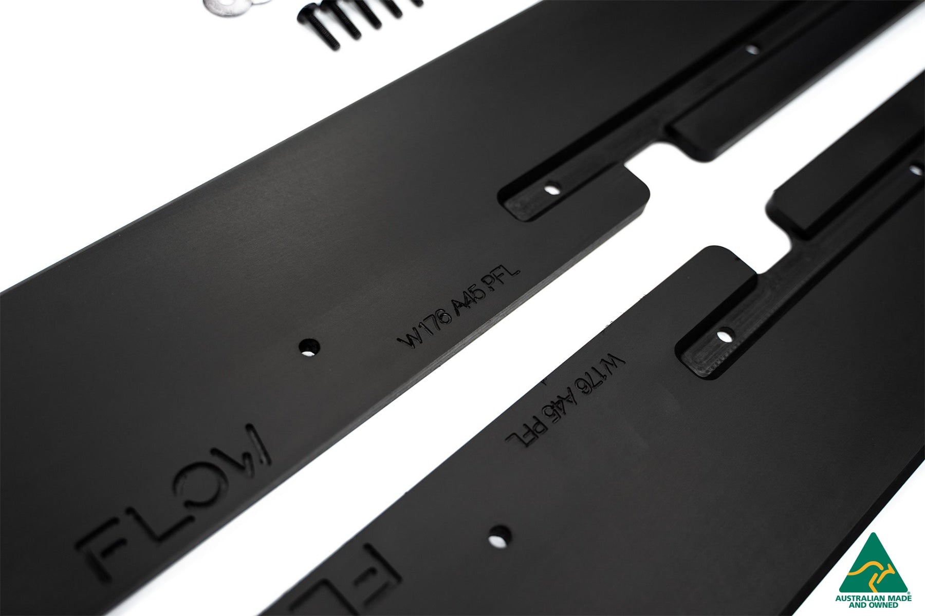 Flow Designs A45 AMG W176 (PFL) Side Skirt Splitters (Pair) - iilumolab
