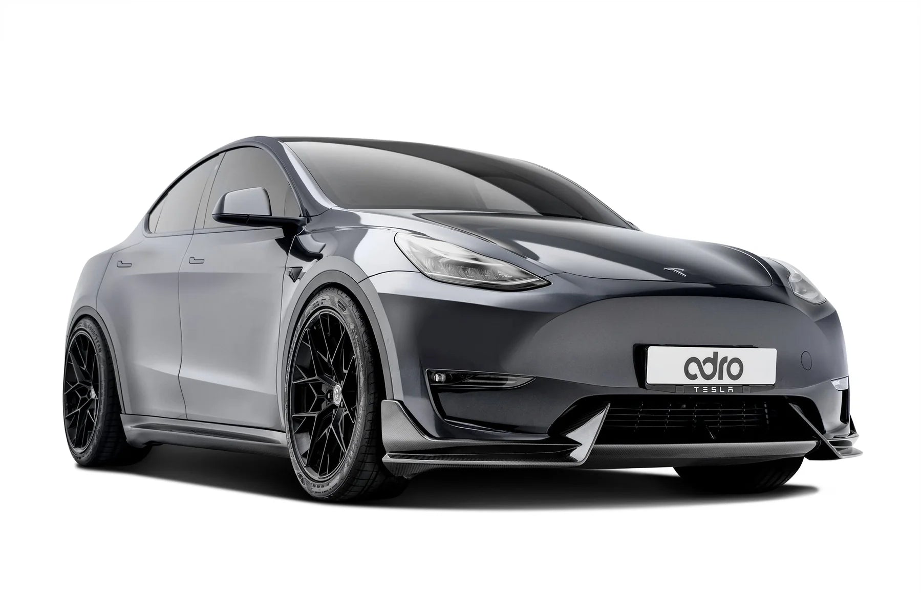 TESLA MODEL Y PREMIUM PREPREG CARBON FIBER FRONT LIP
