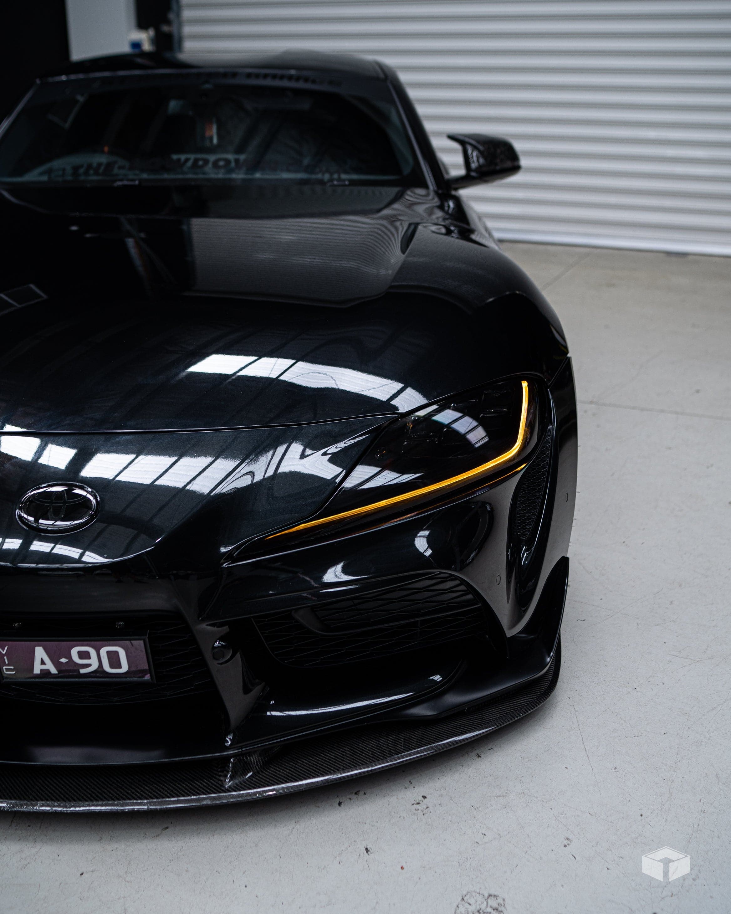 CSL YELLOW DRL LED MODULES : TOYOTA SUPRA A90 A91 - iilumolab