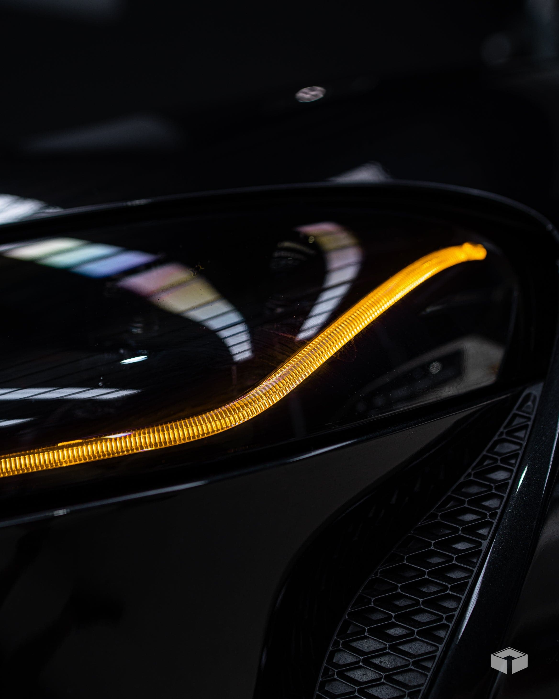 CSL YELLOW DRL LED MODULES : TOYOTA SUPRA A90 A91 - iilumolab