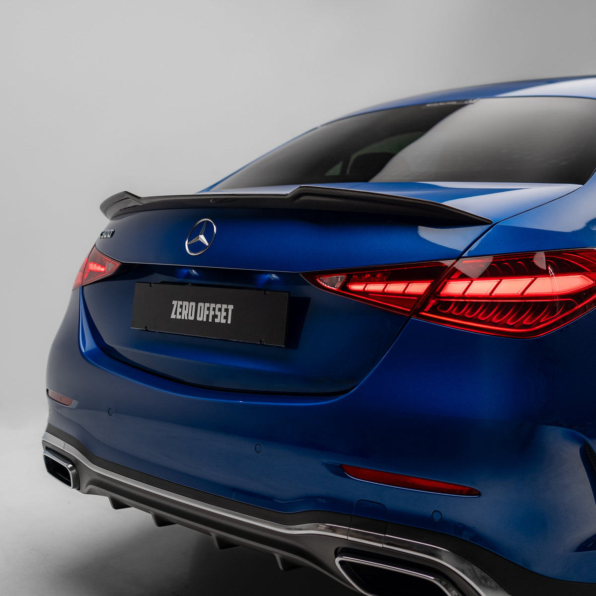 X-Style Pre Pregged Dry Carbon Fiber Spoiler for Mercedes-Benz C Class W206 Sedan 2021+