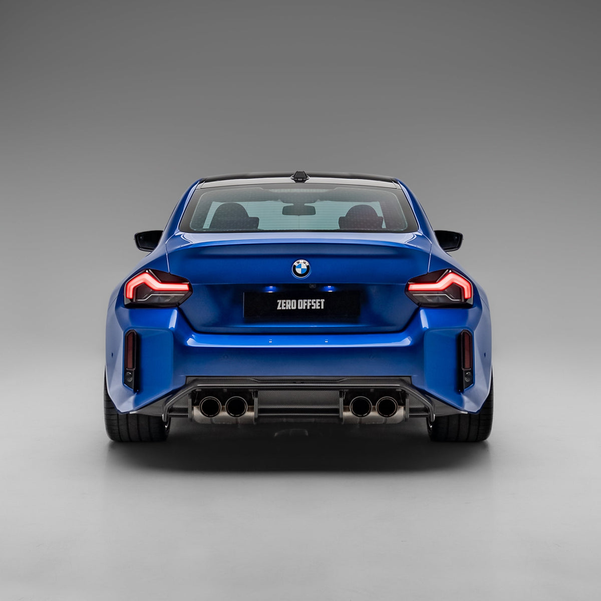 BMW G87 M2 Carbon Fiber Rear Diffuser V2
