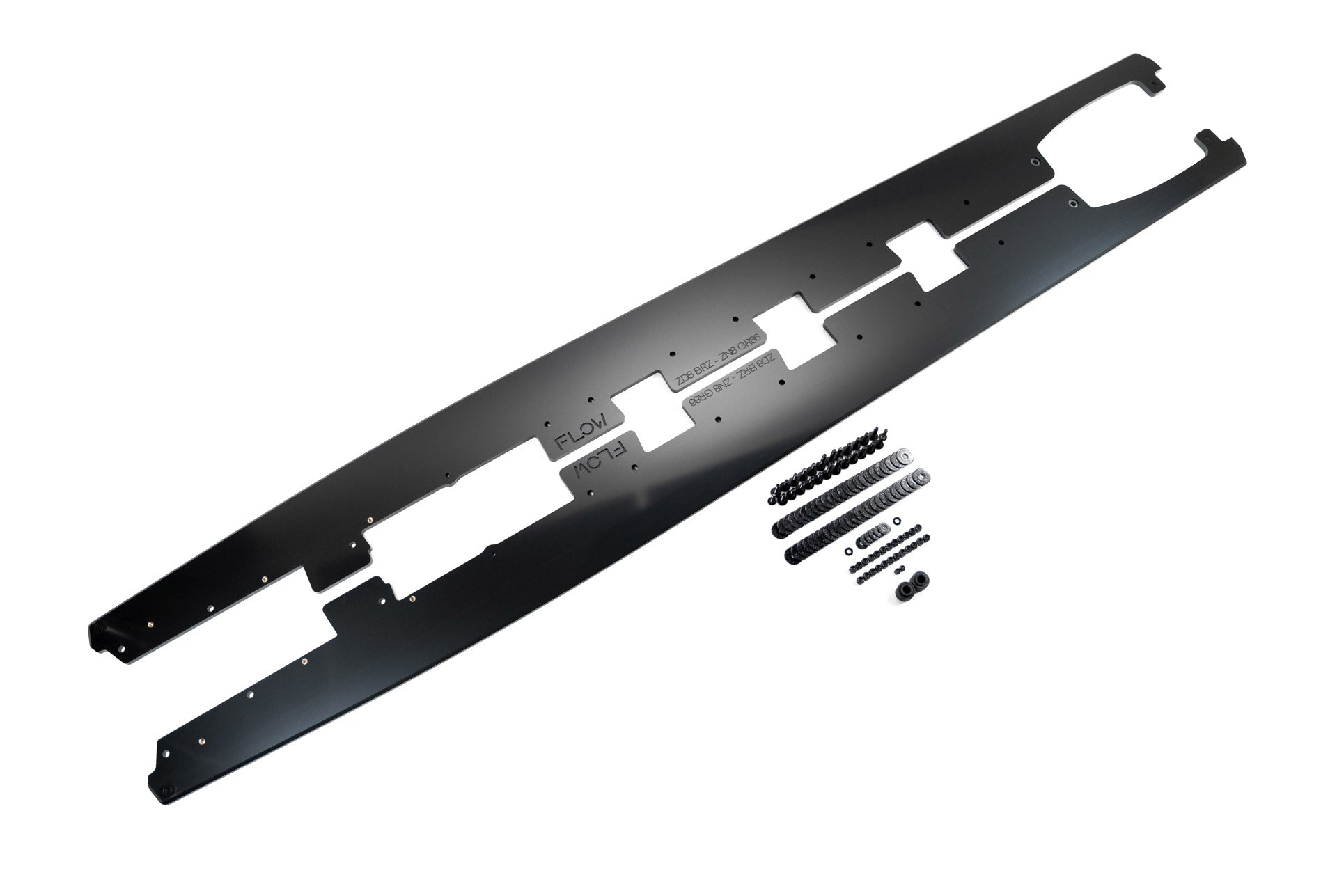 Flow Designs ZD8 BRZ Side Skirt Splitters (GLOSS: Pair) - iilumolab