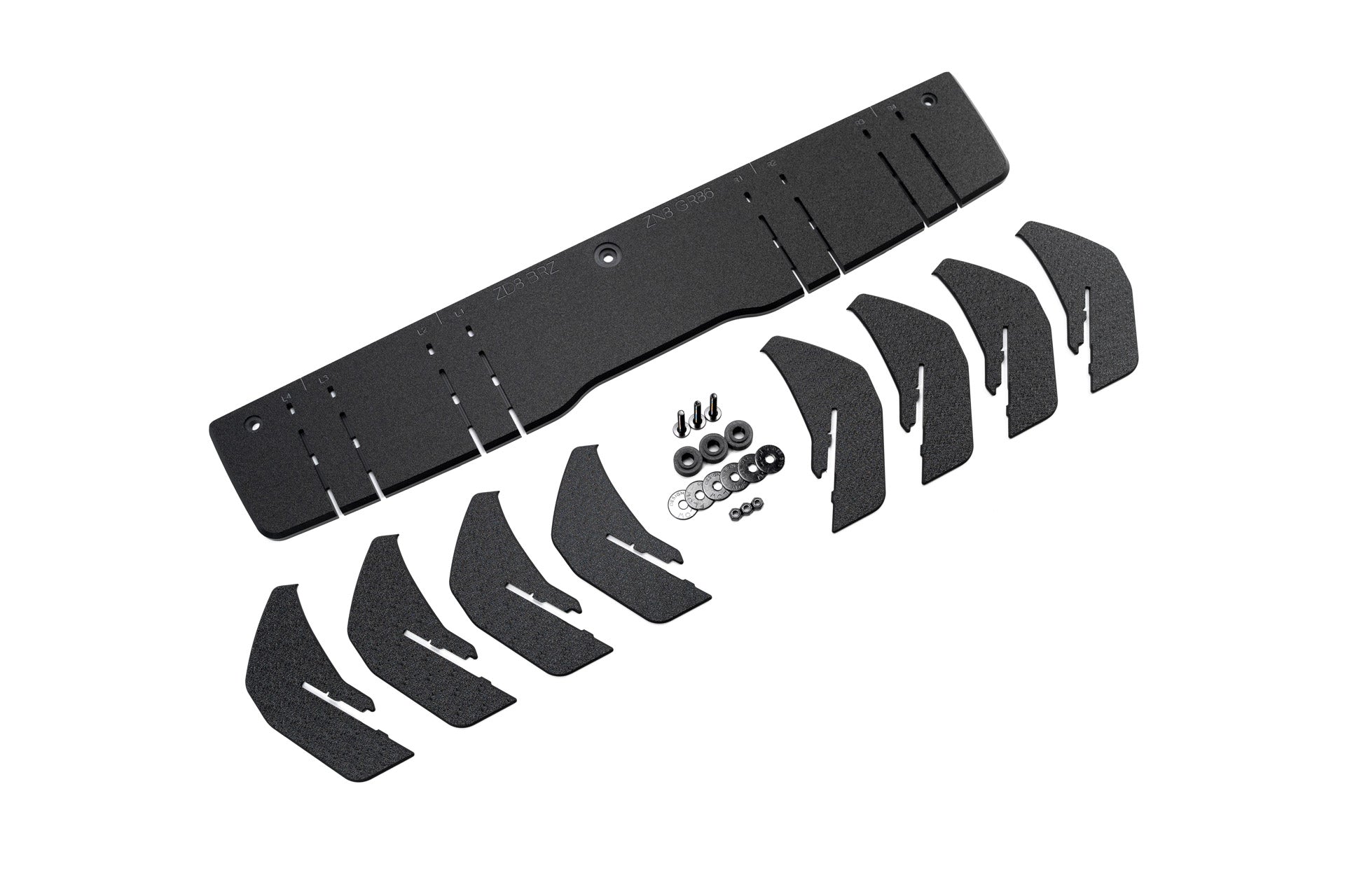 Flow Designs ZN8 GR86 Flow-Lock Rear Diffuser (TEXTURED)