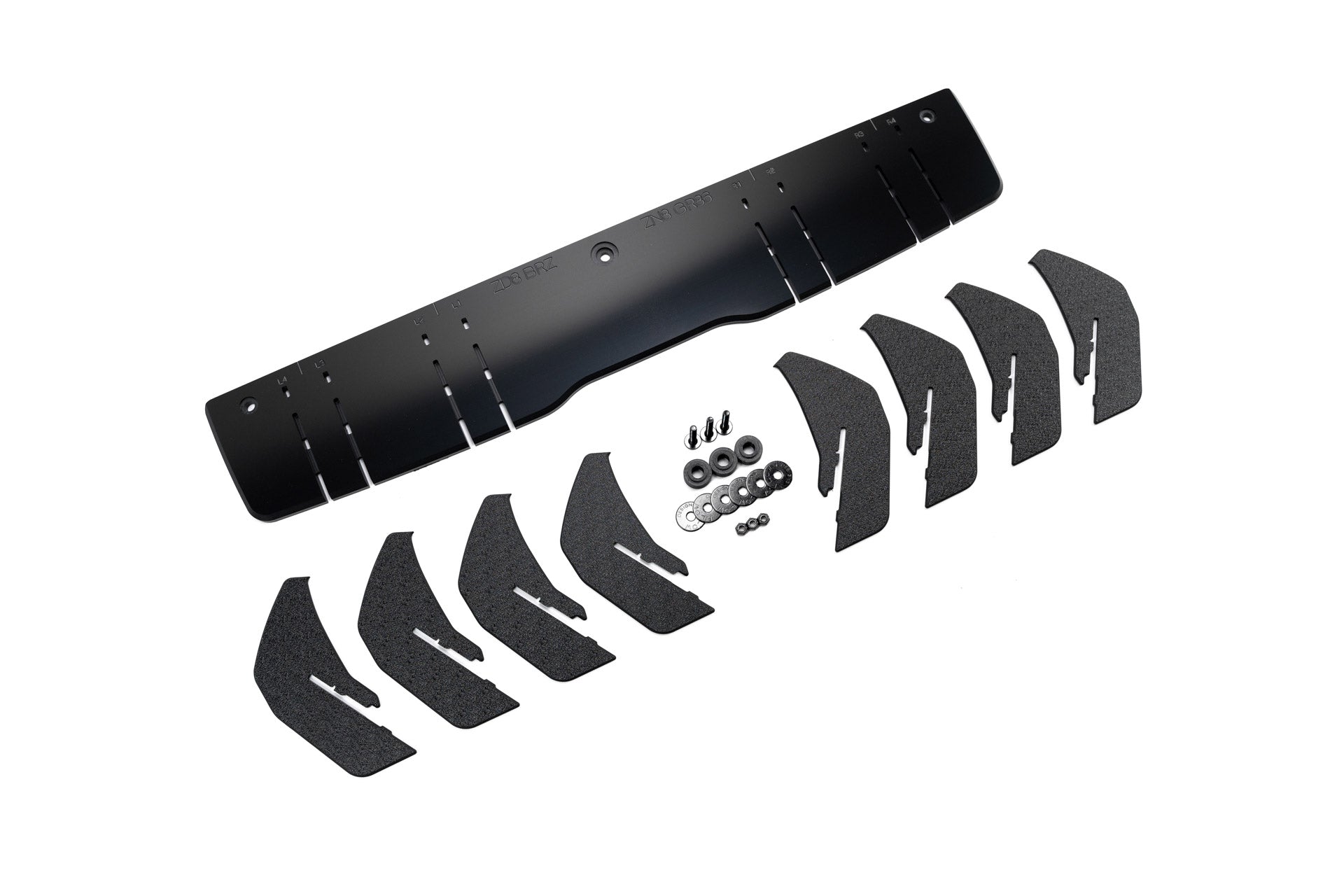 Flow Designs DEMO STOCK - Toyota ZN8 GR86 / Subaru ZD8 BRZ Flow-Lock Rear Diffuser (GLOSS) - iilumolab