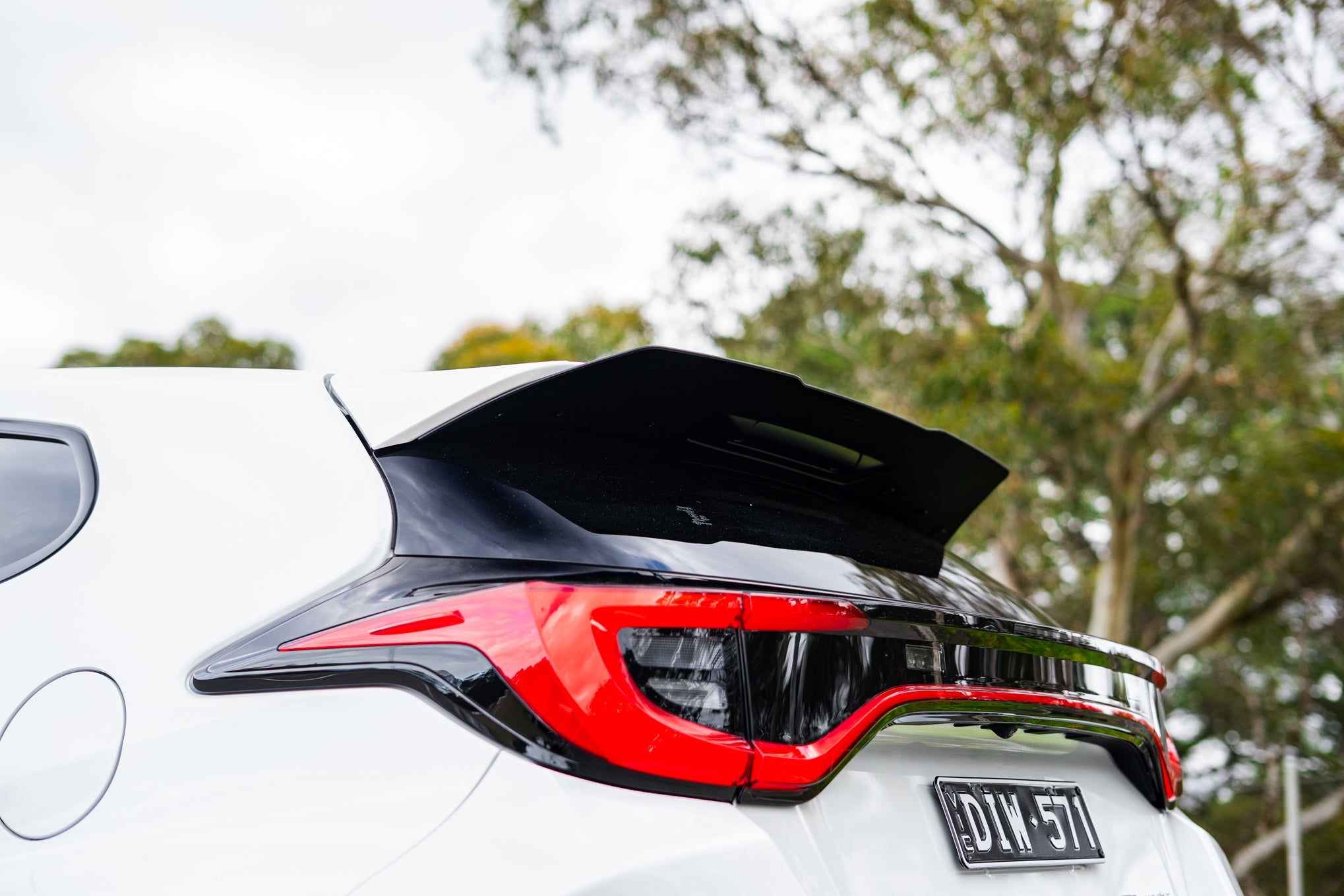 Flow Designs Toyota Yaris GR Gen2 2025 Rear Spoiler Extensions - iilumolab