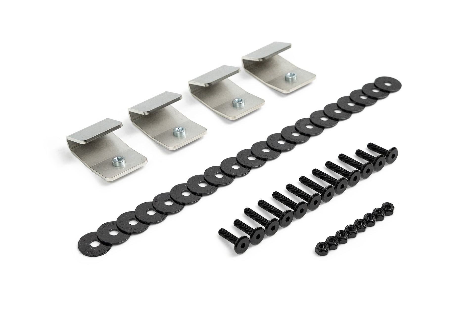 Flow Designs i20 N BC3 Front Lip Splitter & Mounting Brackets