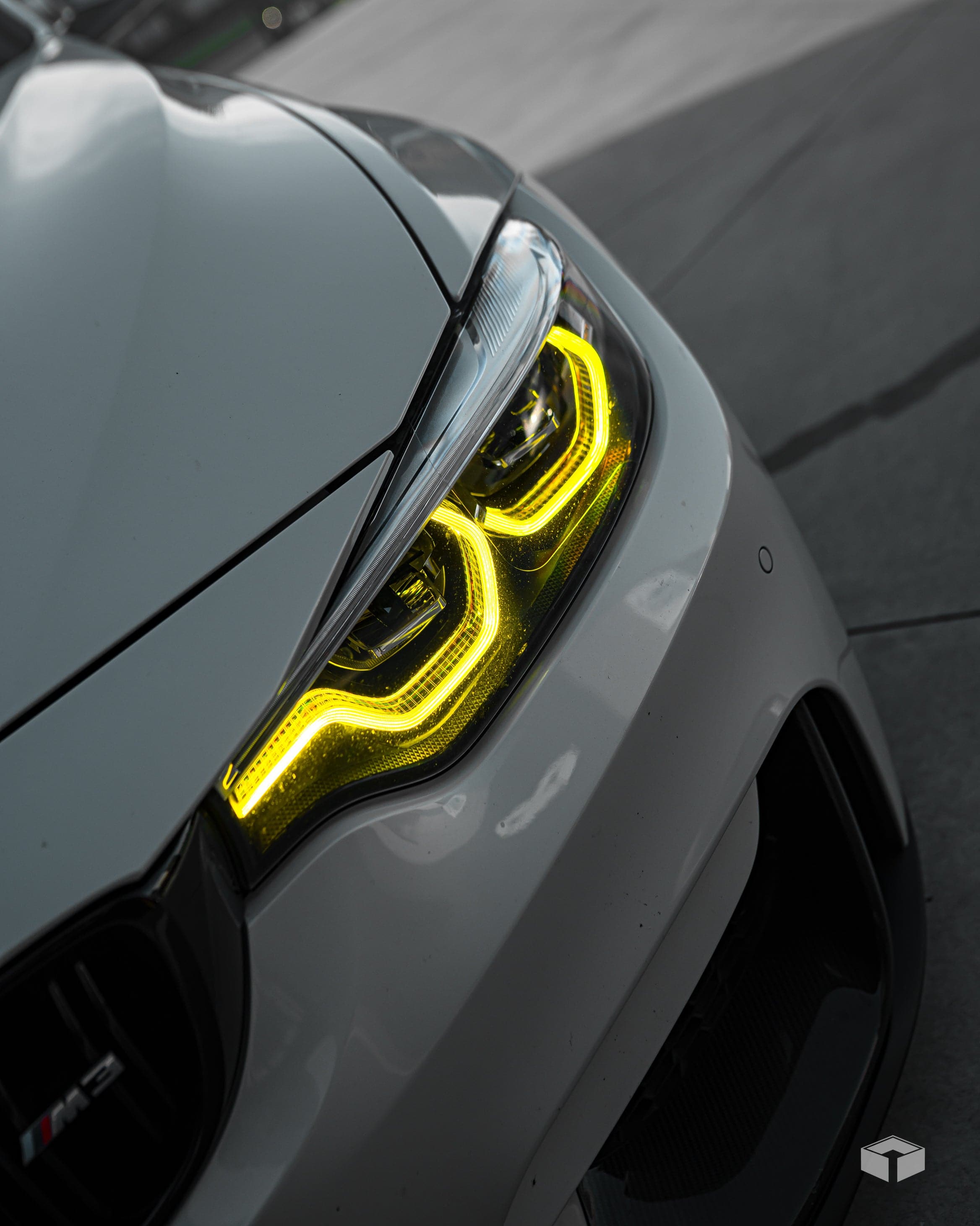 CSL YELLOW DRL LED MODULES : BMW M3 F80 / M4 F82 F83 (LCI2) - iilumolab