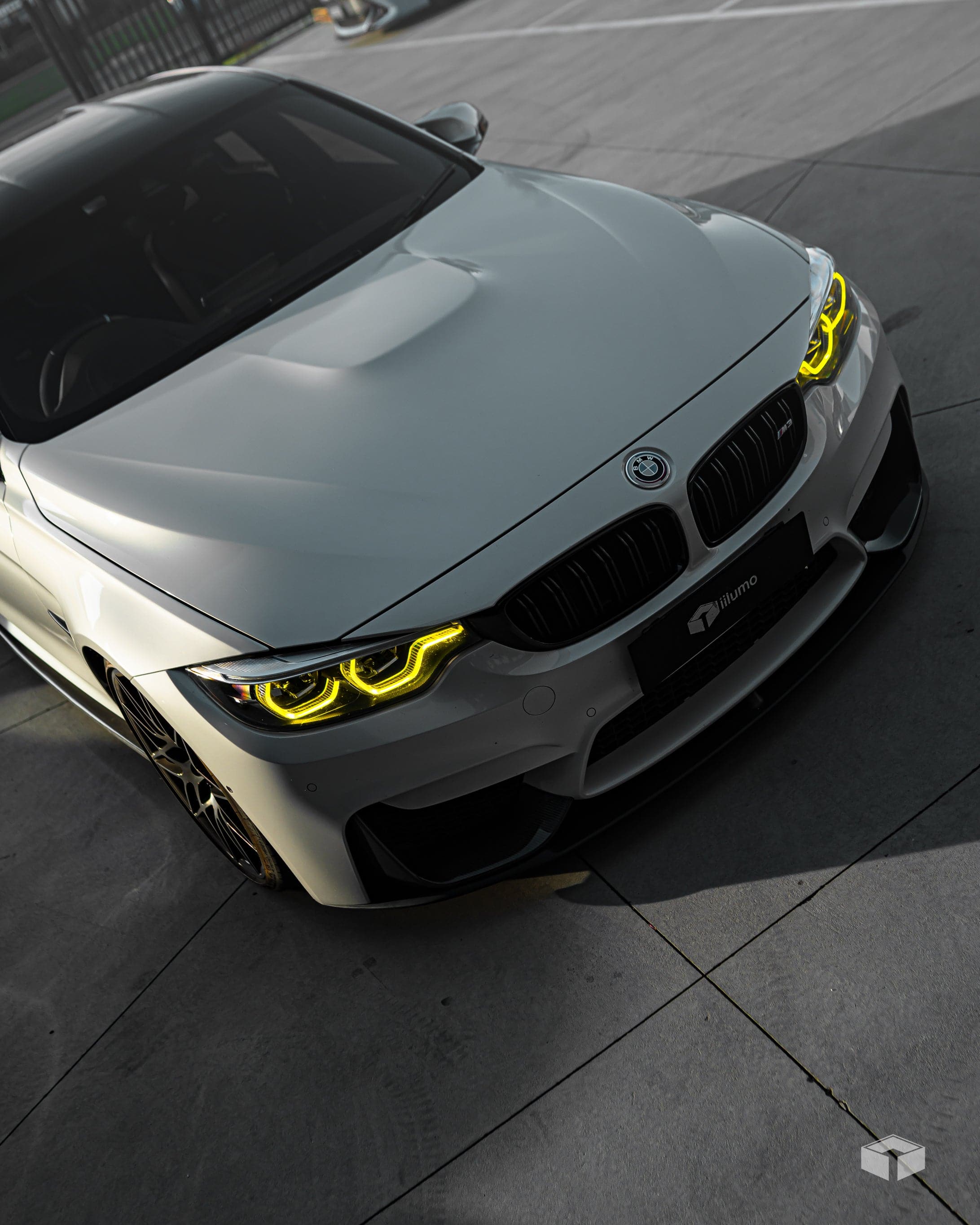 CSL YELLOW DRL LED MODULES : BMW M3 F80 / M4 F82 F83 (LCI2) - iilumolab