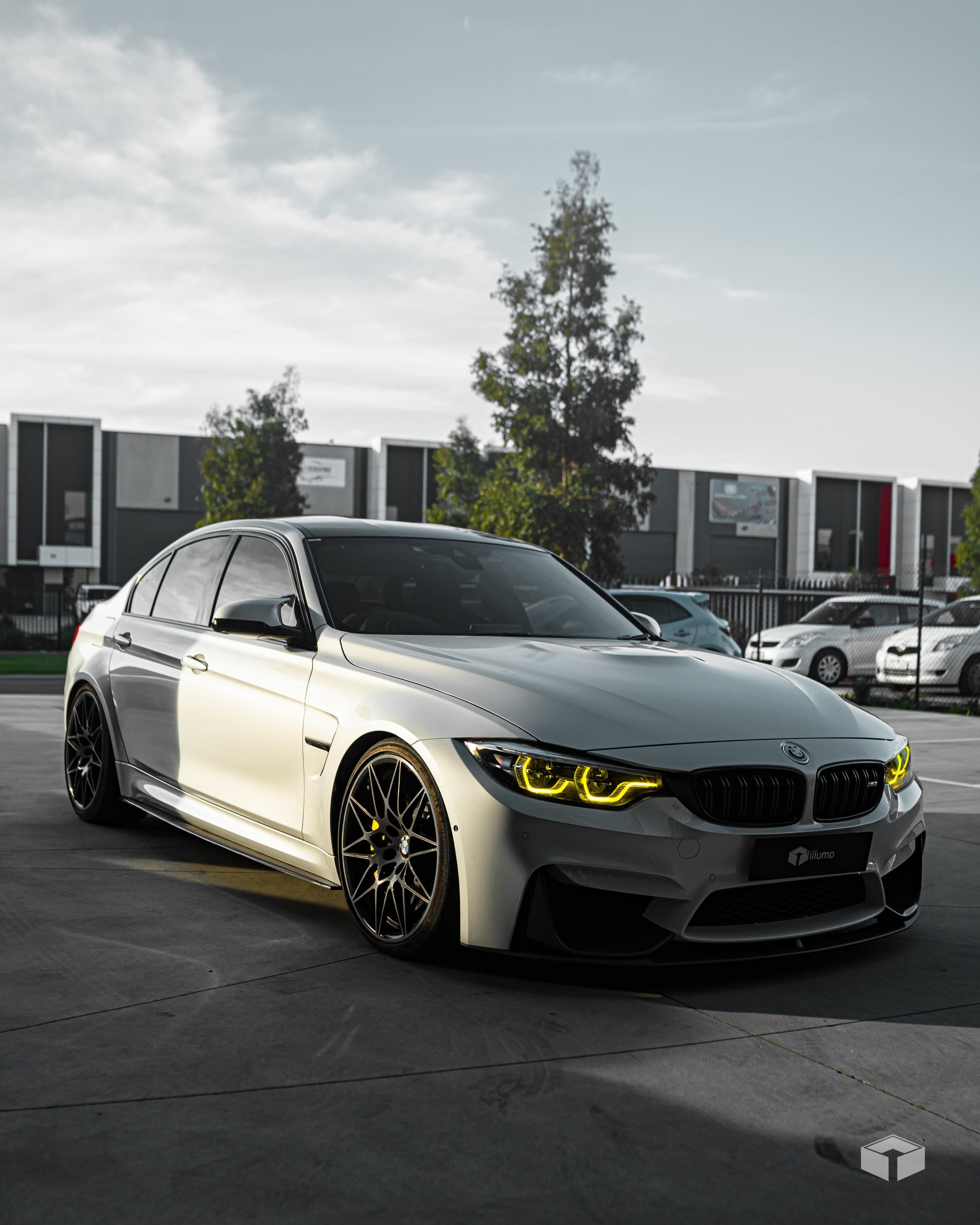 CSL YELLOW DRL LED MODULES : BMW M3 F80 / M4 F82 F83 (LCI2) - iilumolab