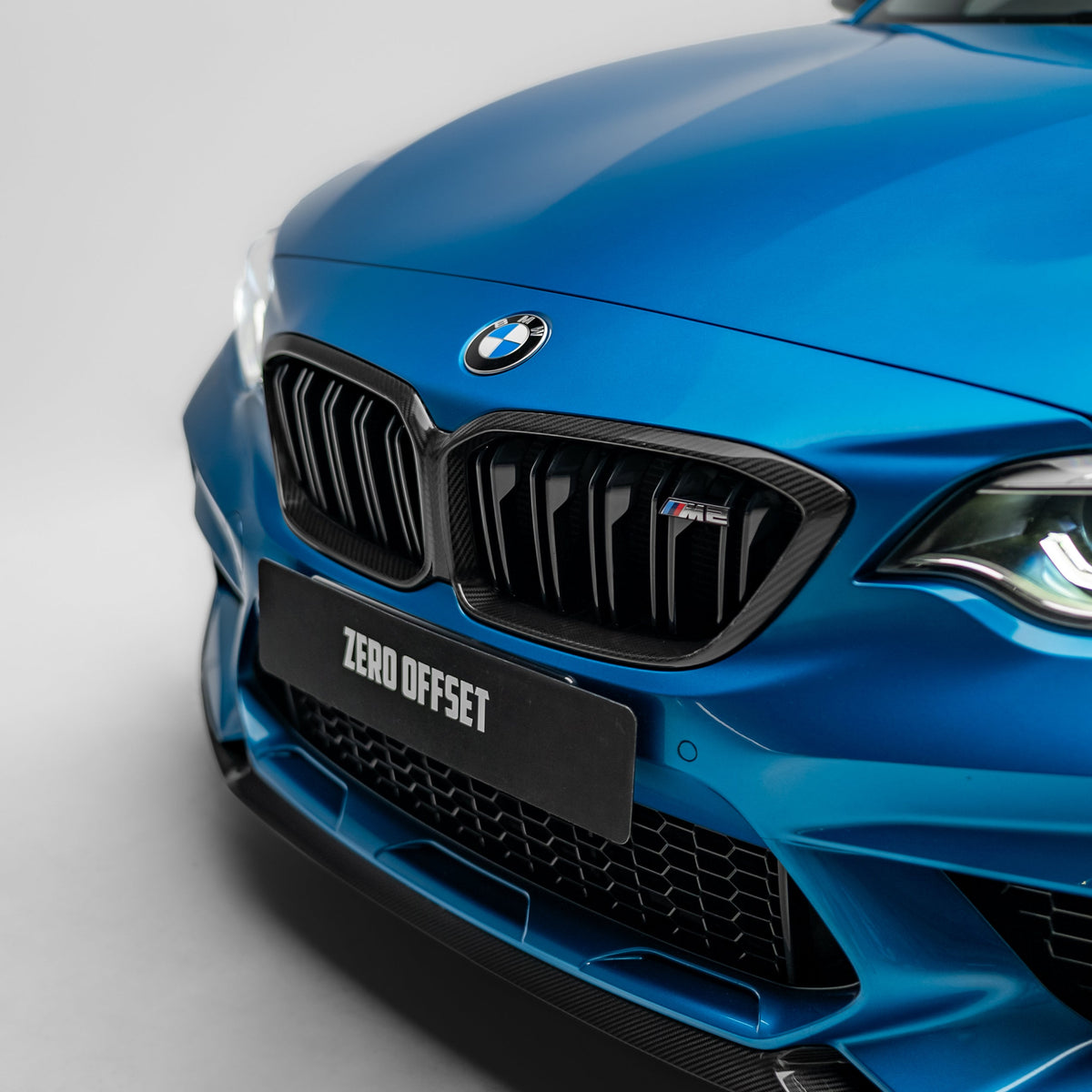M Performance Style Pre Pregged Dry Carbon Fiber Grille for BMW M2 F87 LCI Competition 2019-2021