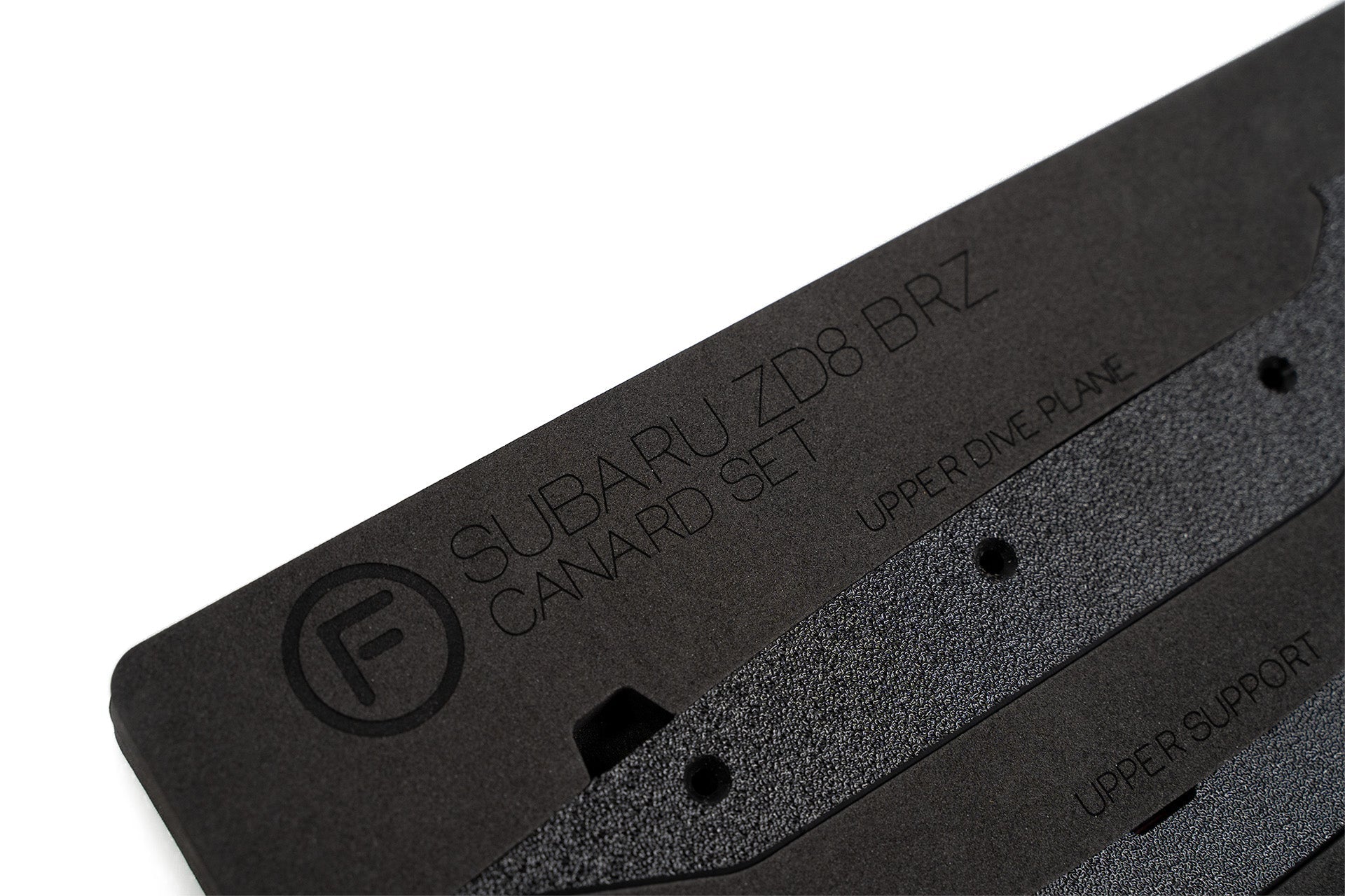 Flow Designs ZD8 BRZ Front Bumper Canards - iilumolab