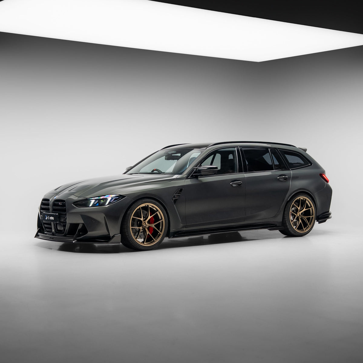 ADRO Dry Carbon Fibre Front Lip for BMW G80 G81 M3 / G82 G83 M4 (OEM Front Bumper) 2020+ - iilumolab