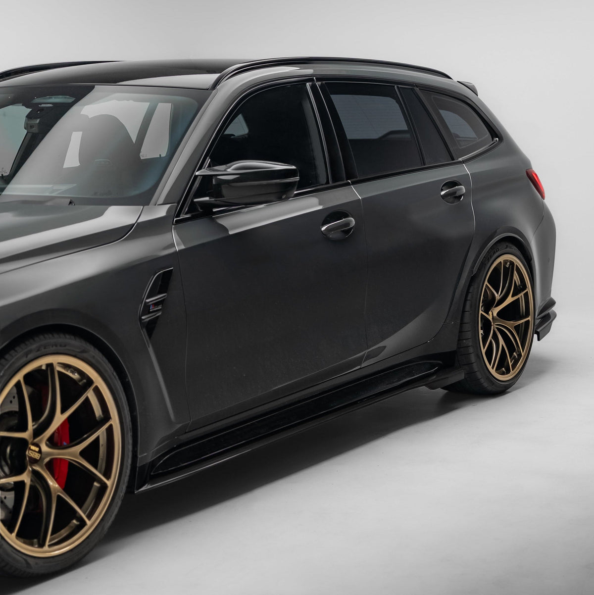 ADRO Dry Carbon Fibre Side Skirts for BMW G80 G81 M3 2020+ - iilumolab