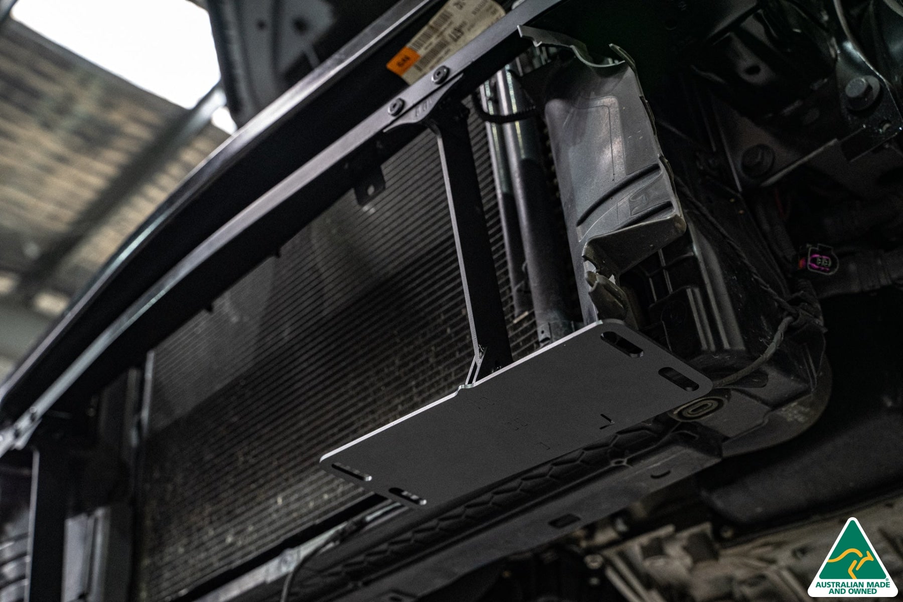 Flow Designs MK7 Golf R (USDM) Chassis Mounted Front Lip Splitter V3 - iilumolab