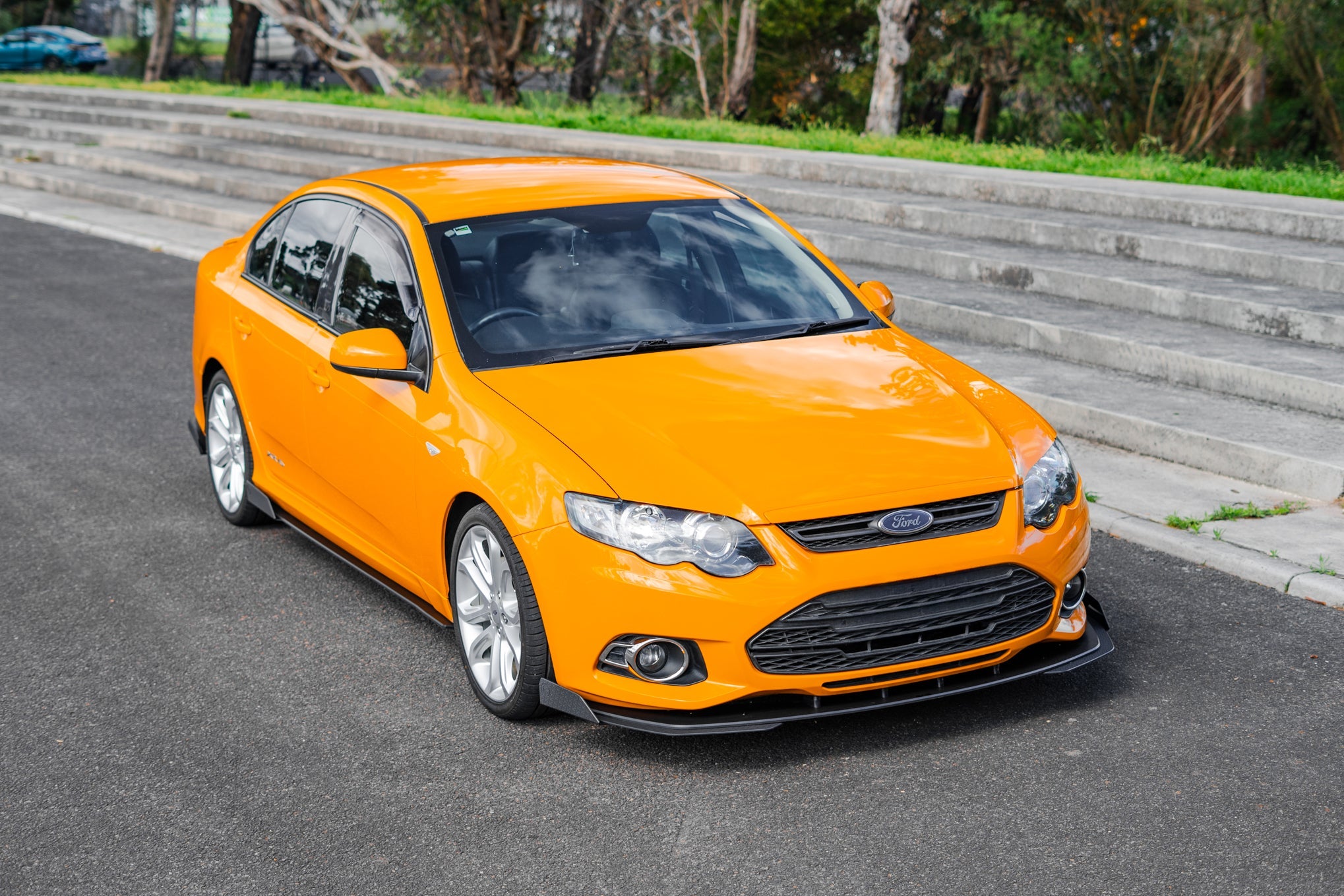 Flow Designs Ford Falcon FG MK2 Front Lip Splitter - iilumolab