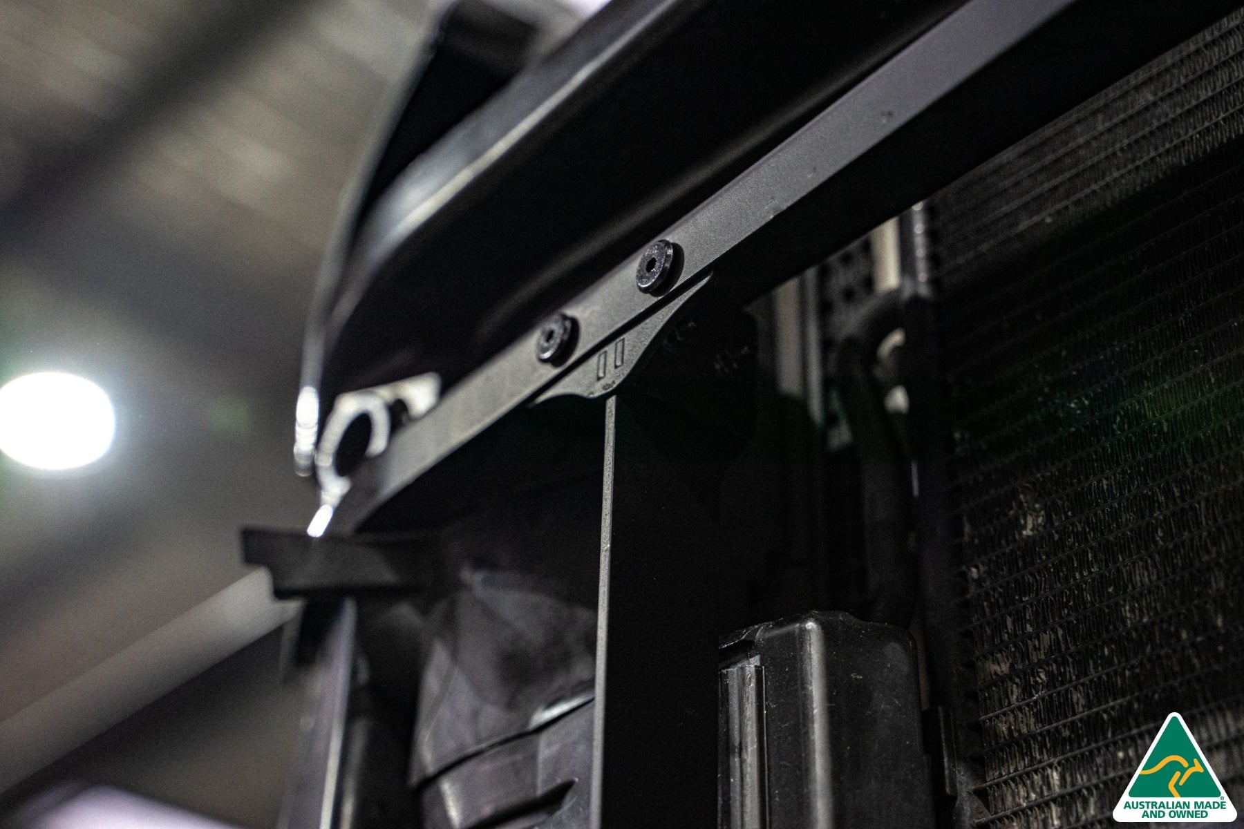 Flow Designs EX-DISPLAY -DISCONTINUED SANDED MATTE FINISH - MK7 Golf R (EU/AU) Chassis Mounted Front Lip Splitter V3 - iilumolab