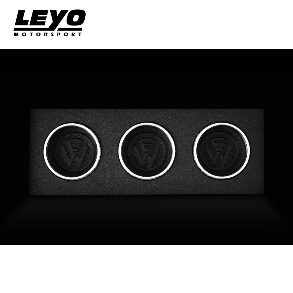 Billet Aluminum Knobs 3PC (Silver) - Volkswagen
