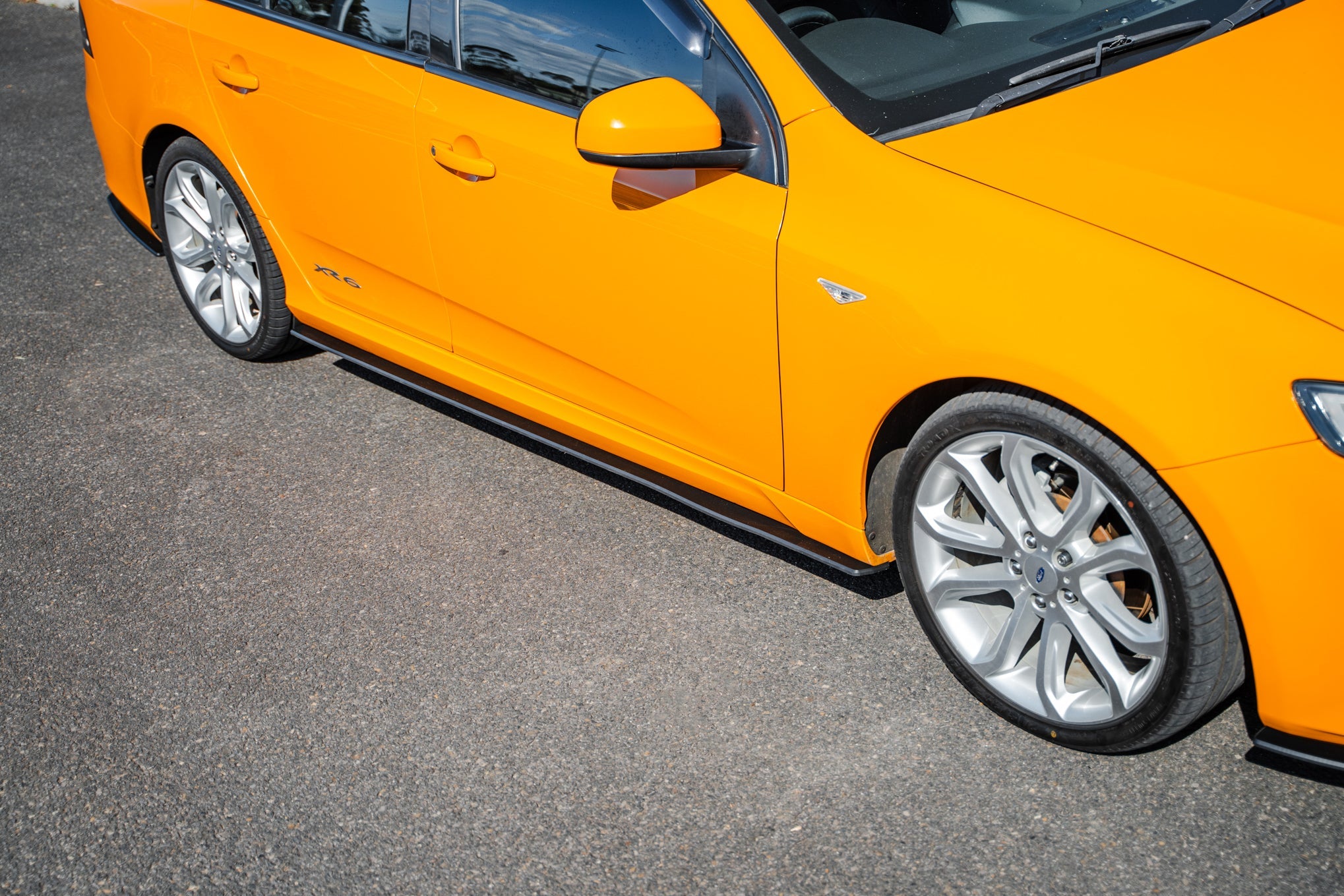 Flow Designs Ford Falcon FG MK2 Side Skirt Splitters - iilumolab