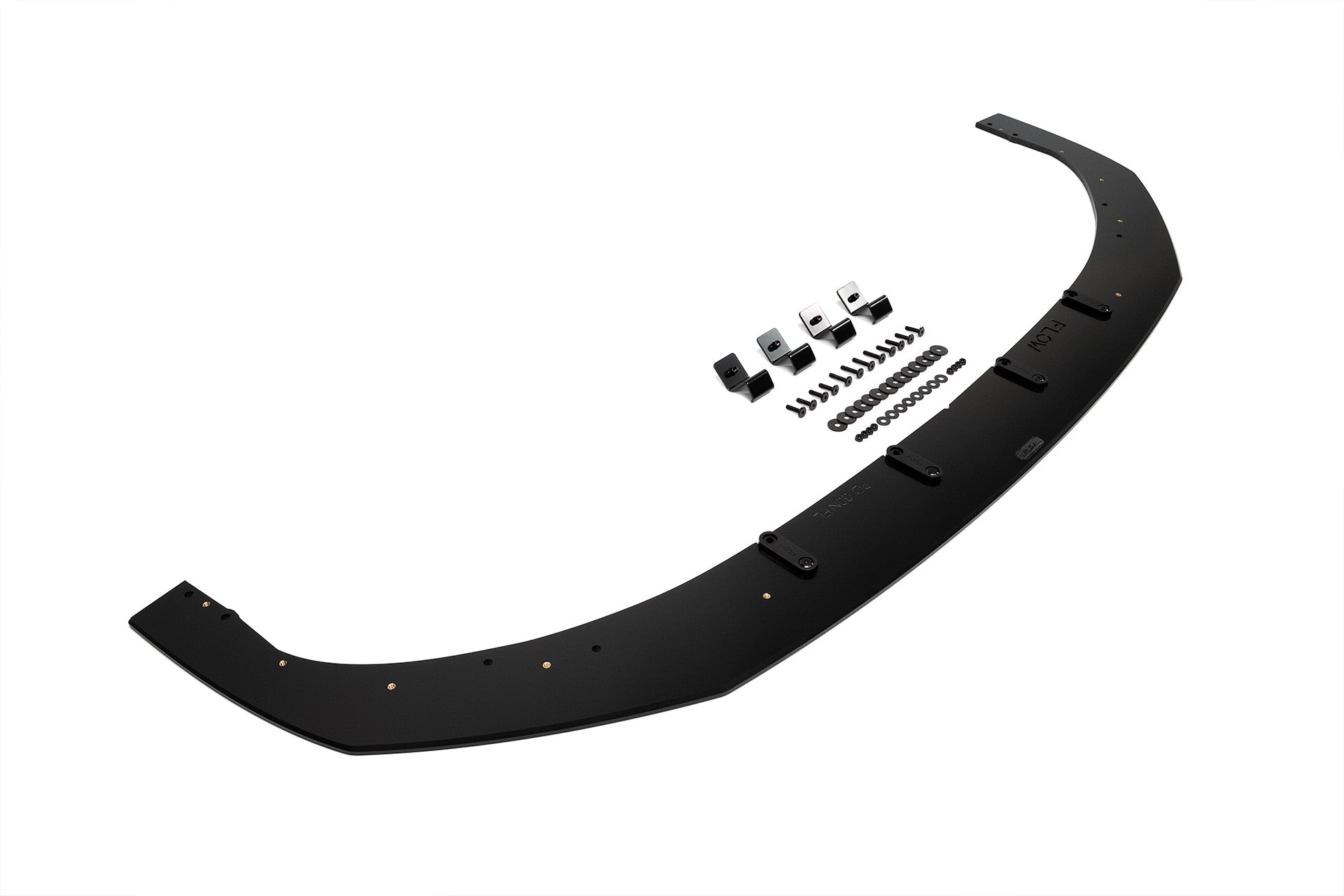 Flow Designs i30N Hatch PD FL 2021 Front Lip Splitter & Reinforcement Brackets - iilumolab