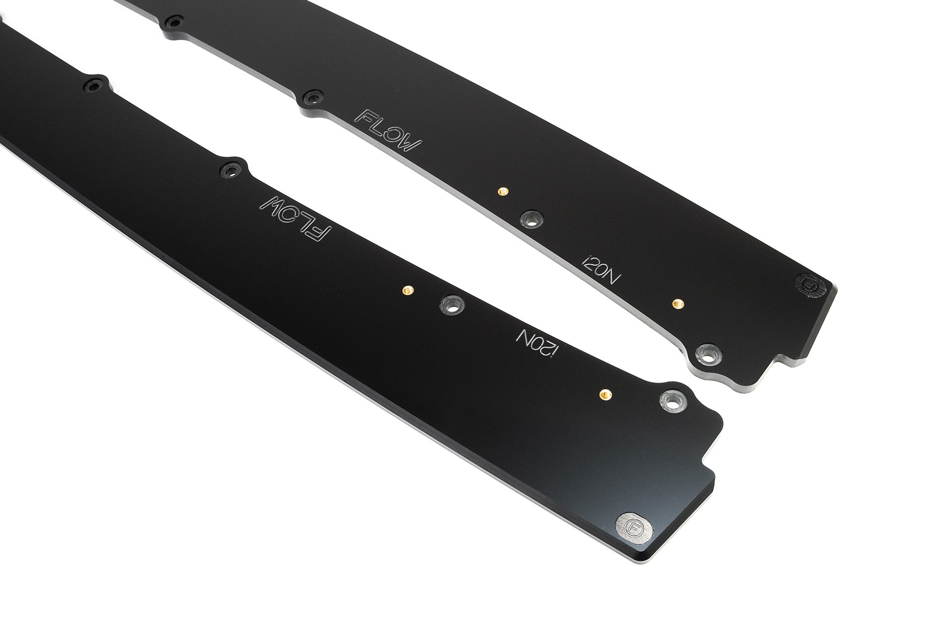 Flow Designs EX-DISPLAY - i20 N BC3 Pre-Facelift / Facelift - Side Skirt Splitters (Pair) - GLOSS BLACK - iilumolab