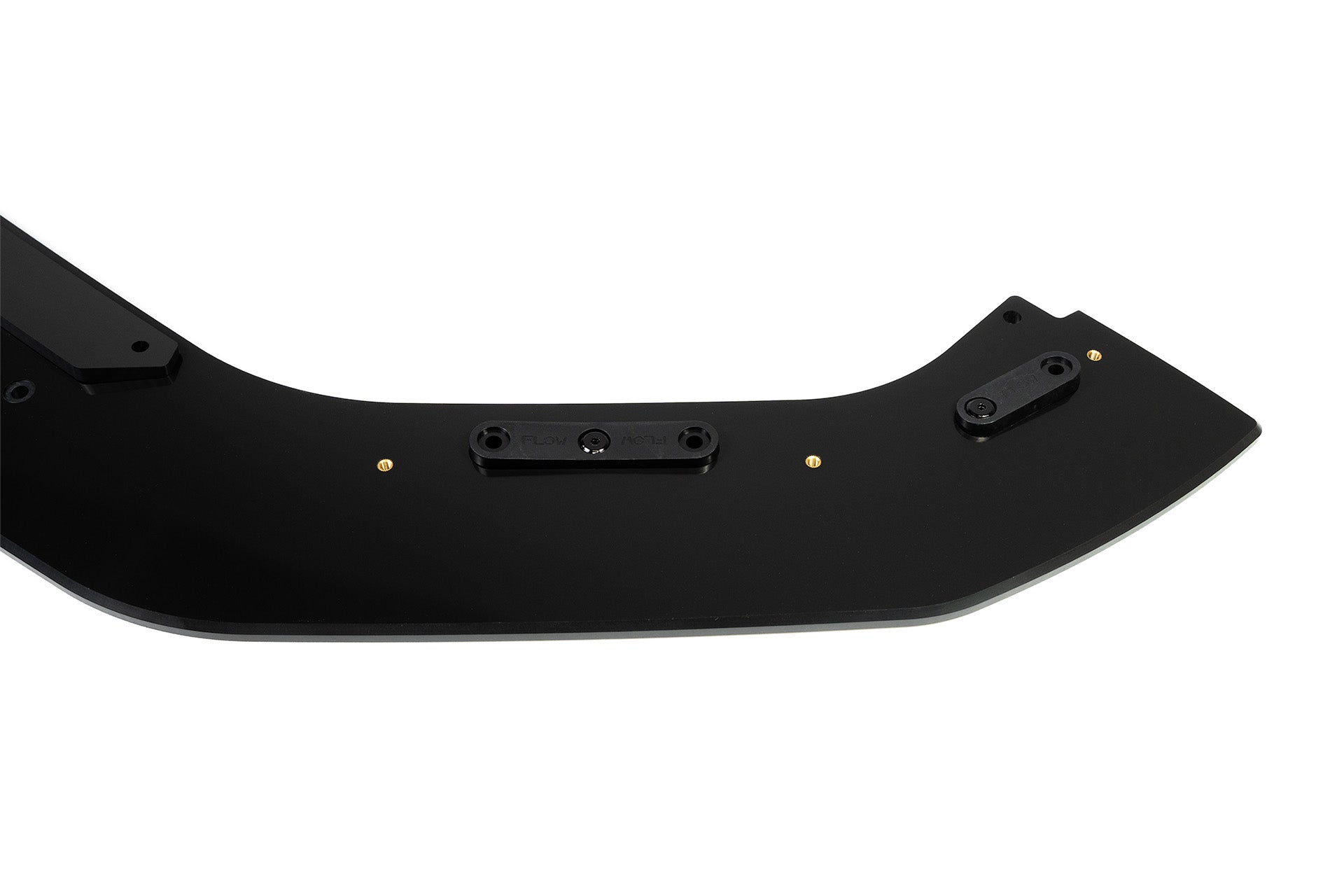 Flow Designs EX-DISPLAY - Kona N Front Lip Splitter - TEXTURED MATTE BLACK - iilumolab