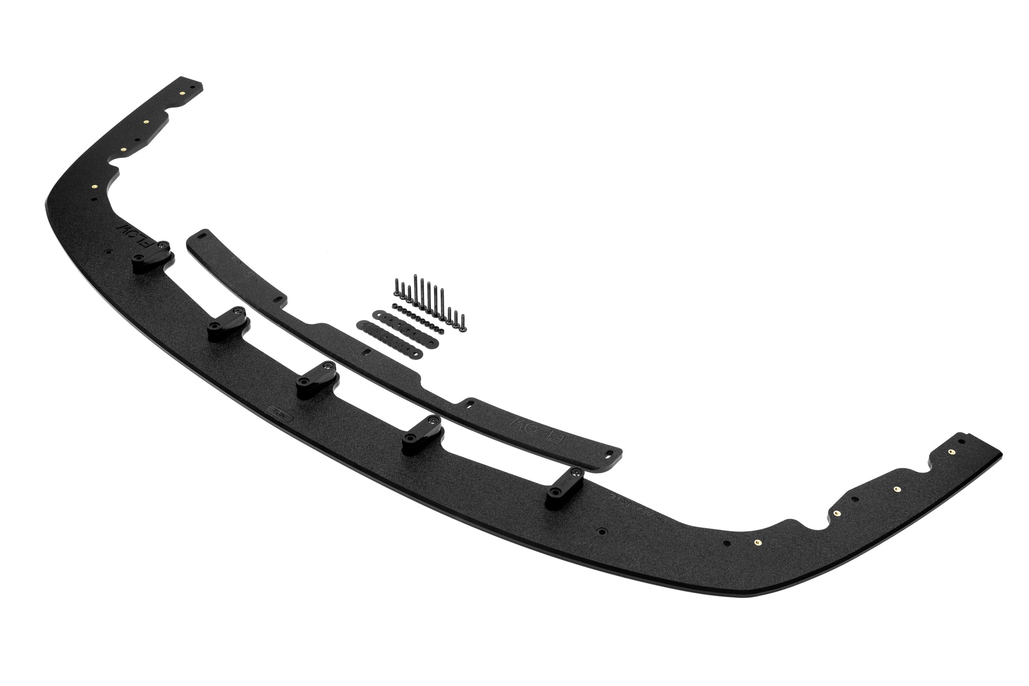 Flow Designs Impreza WRX/RS G3 Sedan PFL Front Lip Splitter & Mounting Brace - iilumolab