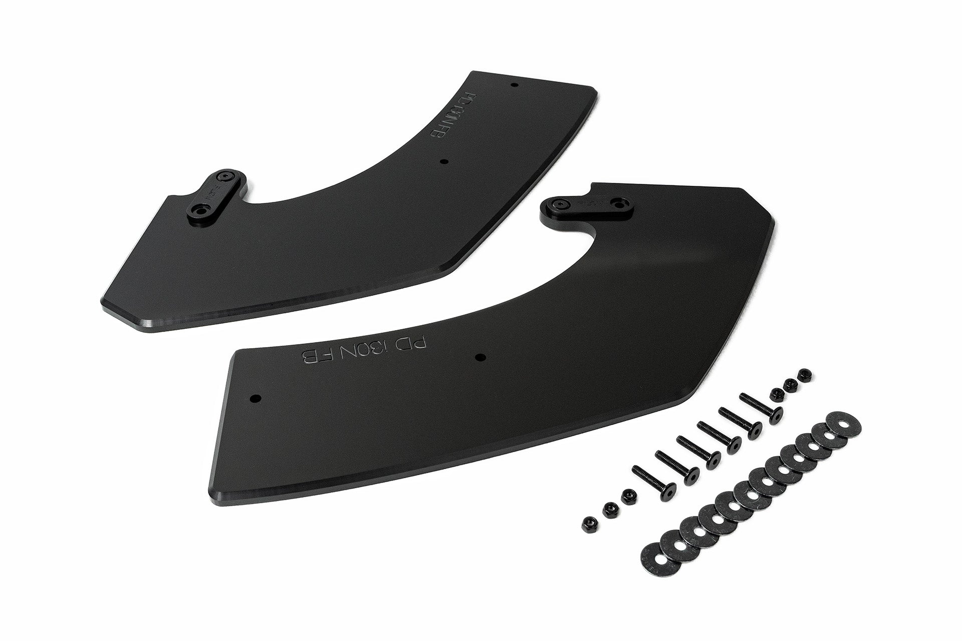 Flow Designs DEMO STOCK - i30N Fastback PD Rear Spats (Pair) - GLOSS BLACK - iilumolab