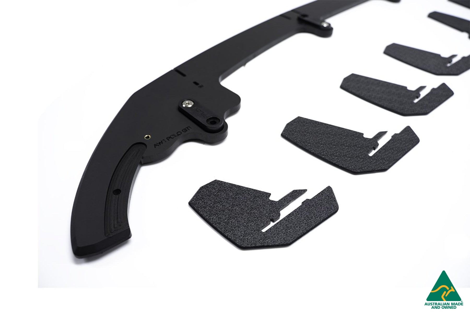 Flow Designs DISCONTINUED SANDED MATTE FINISH - AW Polo GTI Flow-Lock Rear Diffuser - iilumolab