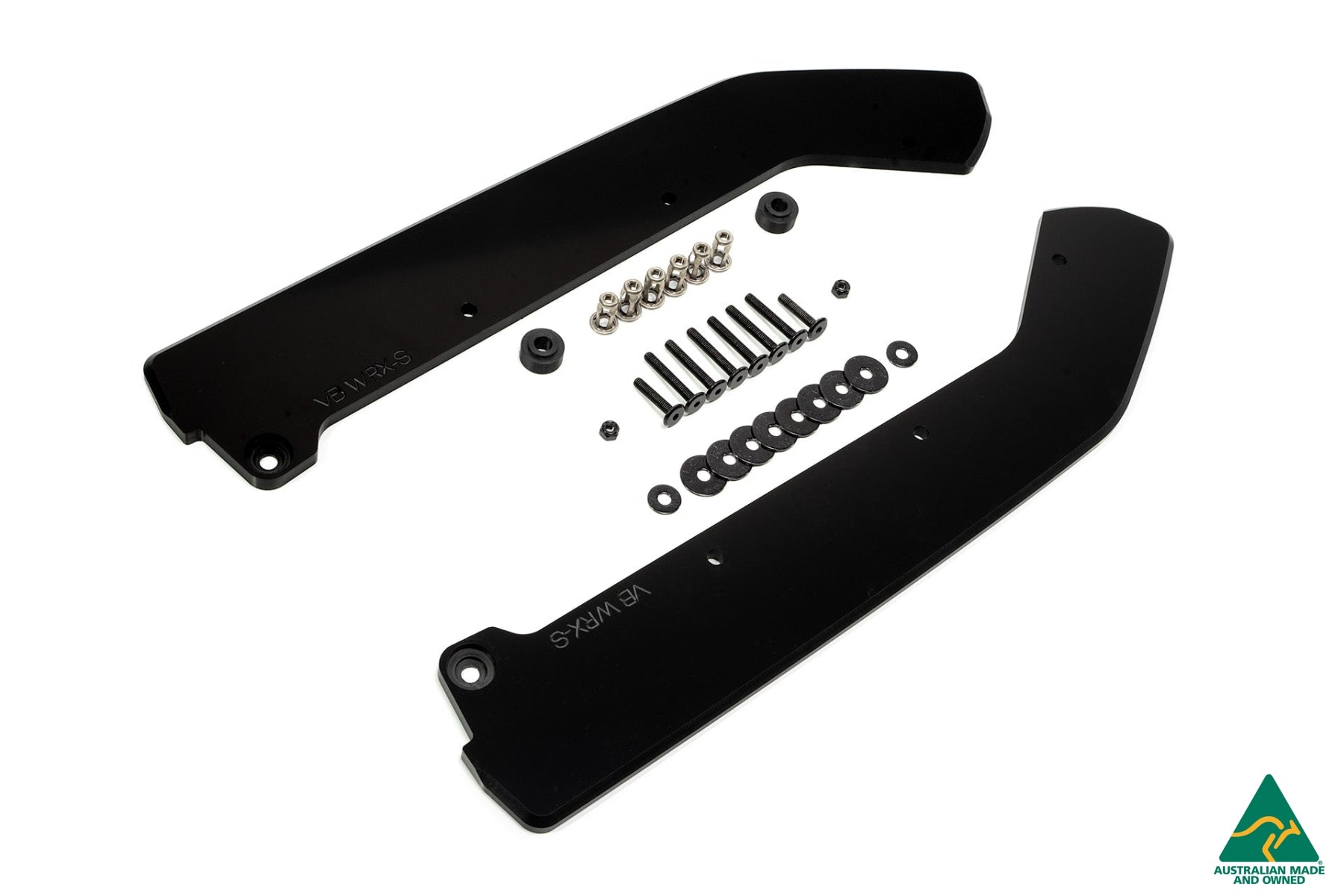 Flow Designs VB WRX Rear Spats (GLOSS; Pair) - iilumolab