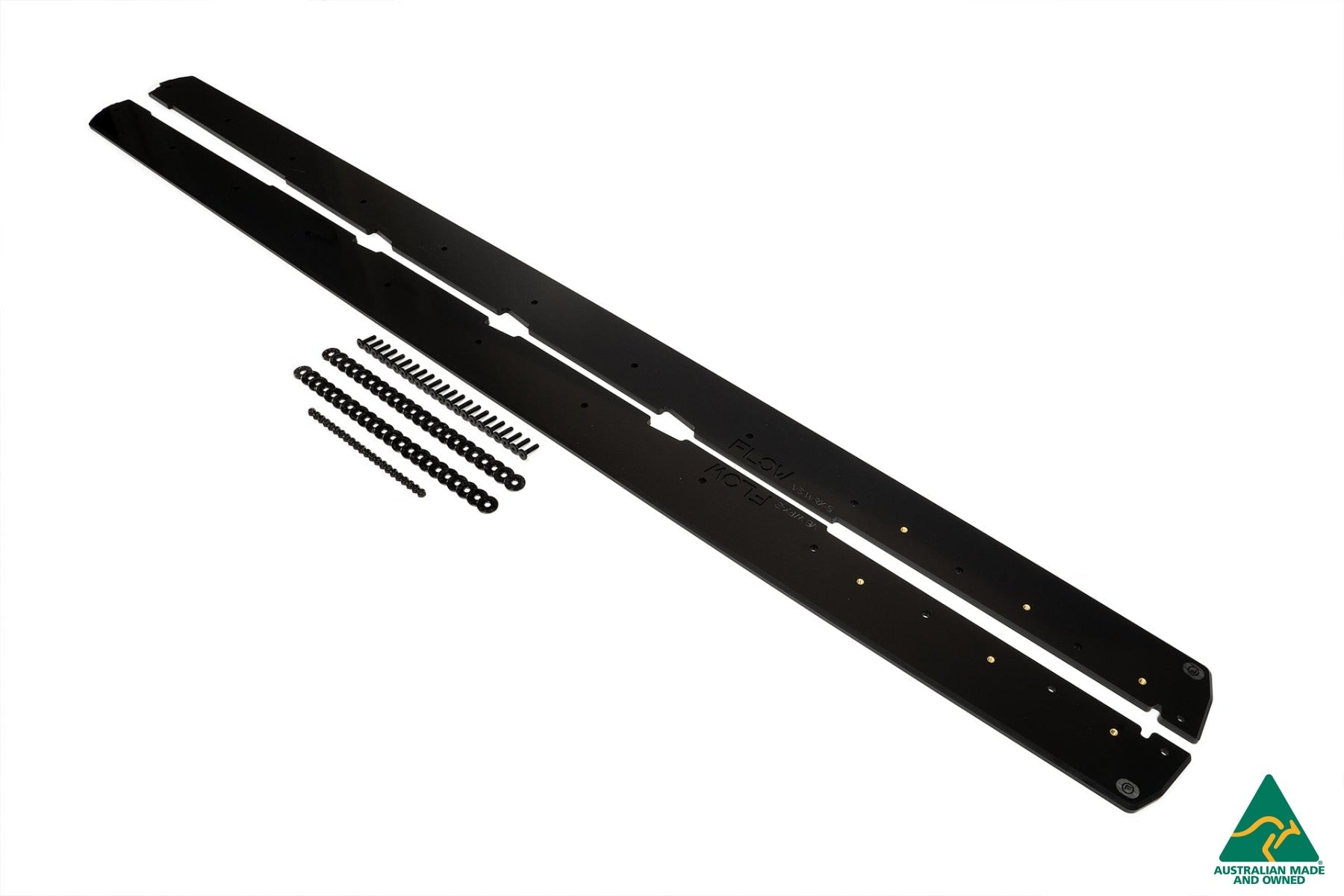 Flow Designs VB WRX Side Skirt Splitters (GLOSS: Pair) - iilumolab